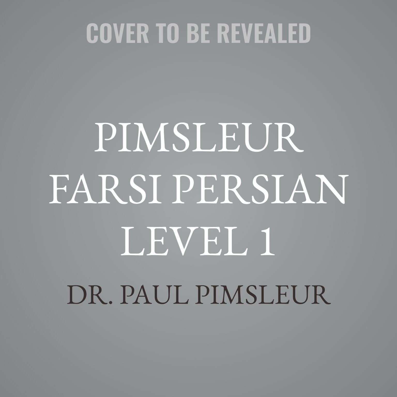 Pimsleur Farsi Persian Level 1