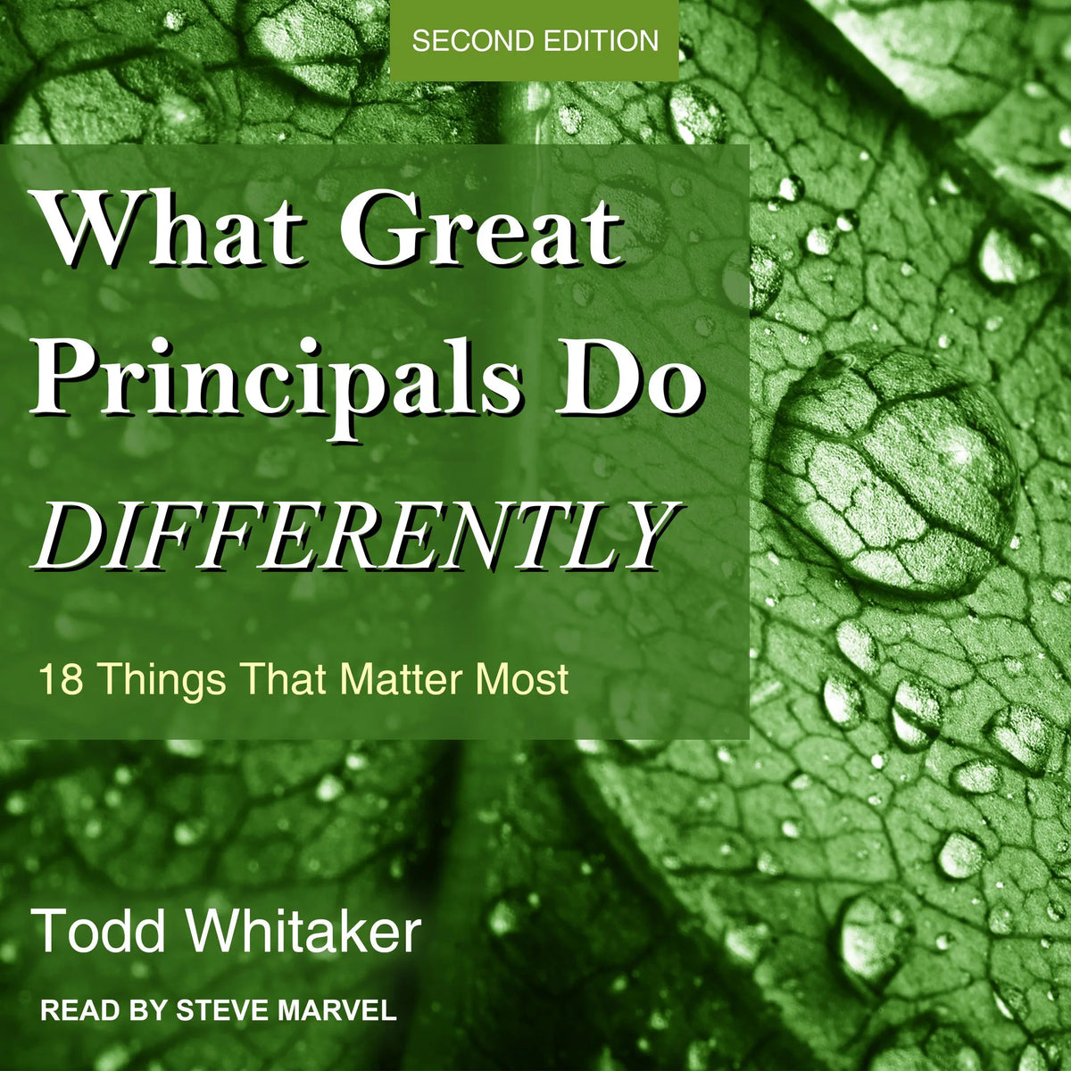 What Great Principals Do Differently