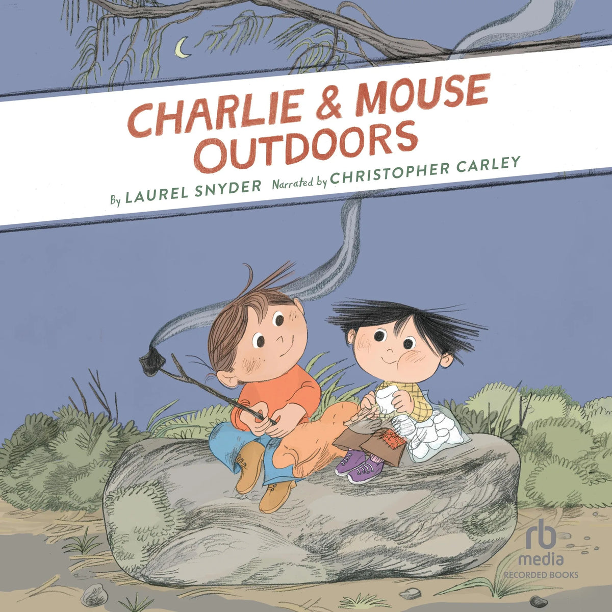 Charlie and Mouse Outdoors