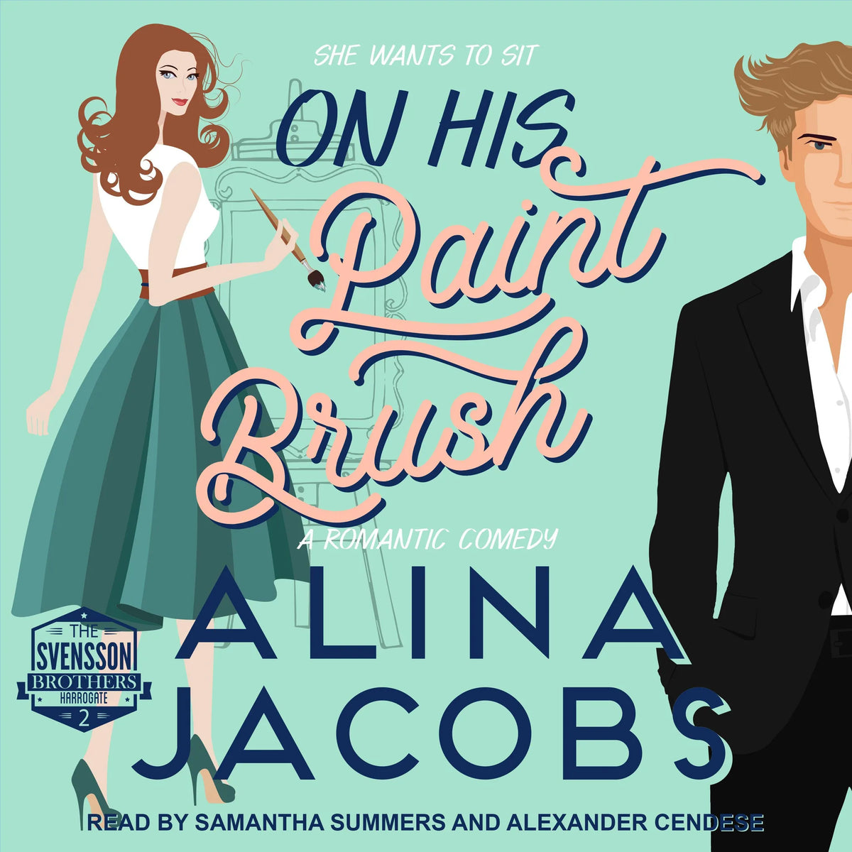 On His Paintbrush