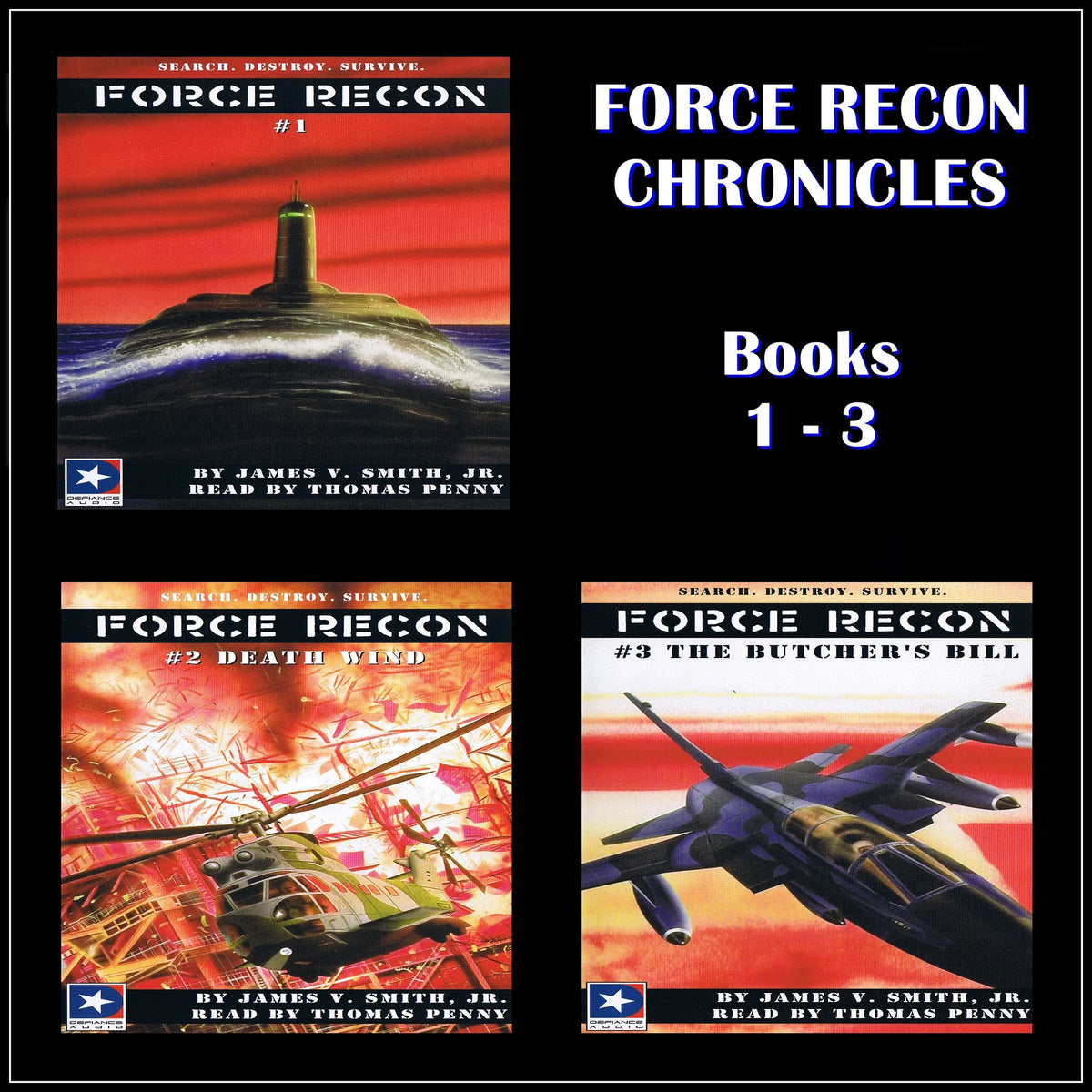 Force Recon Chronicles Books 1 - 3