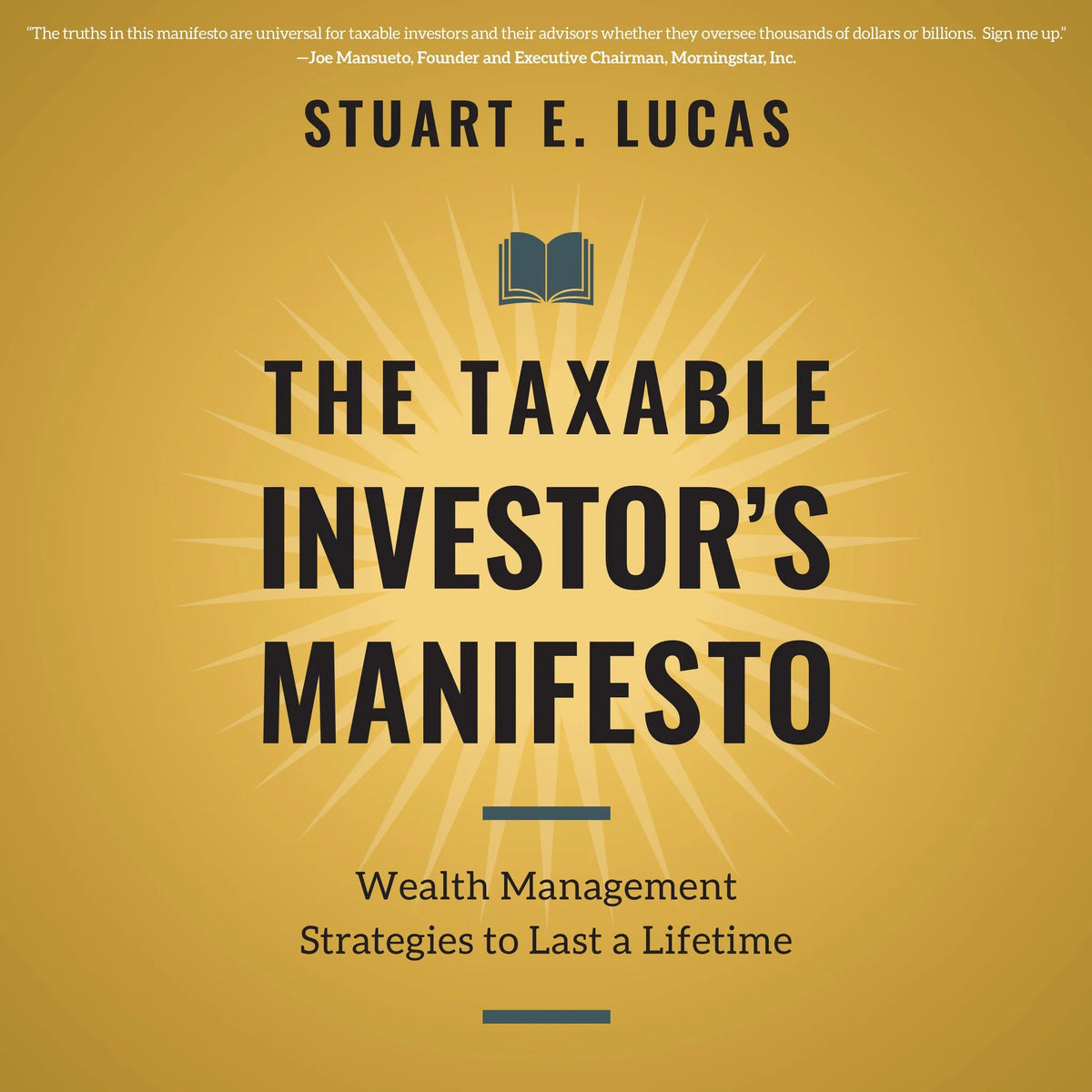 The Taxable Investor's Manifesto