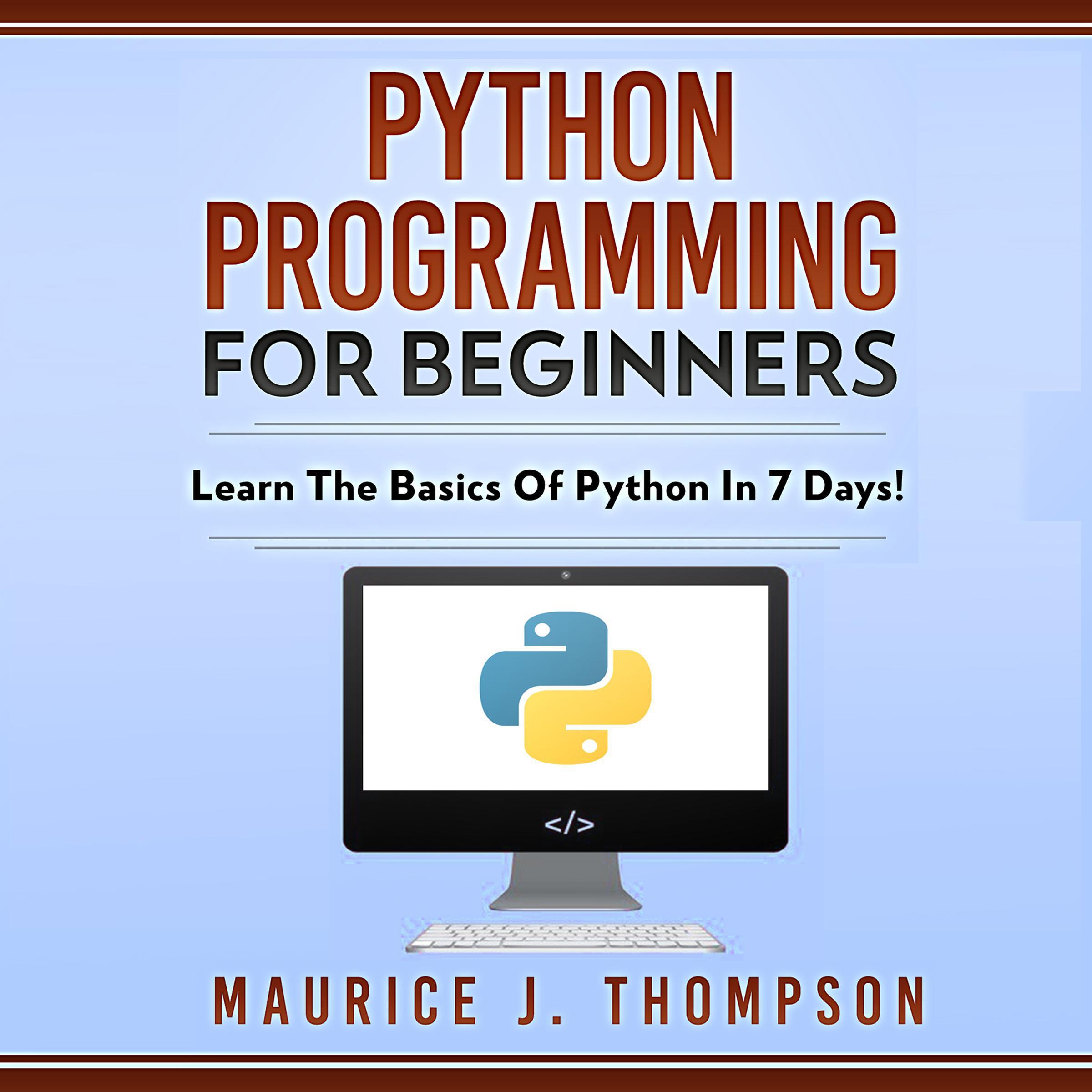 Python Programming  For Beginners