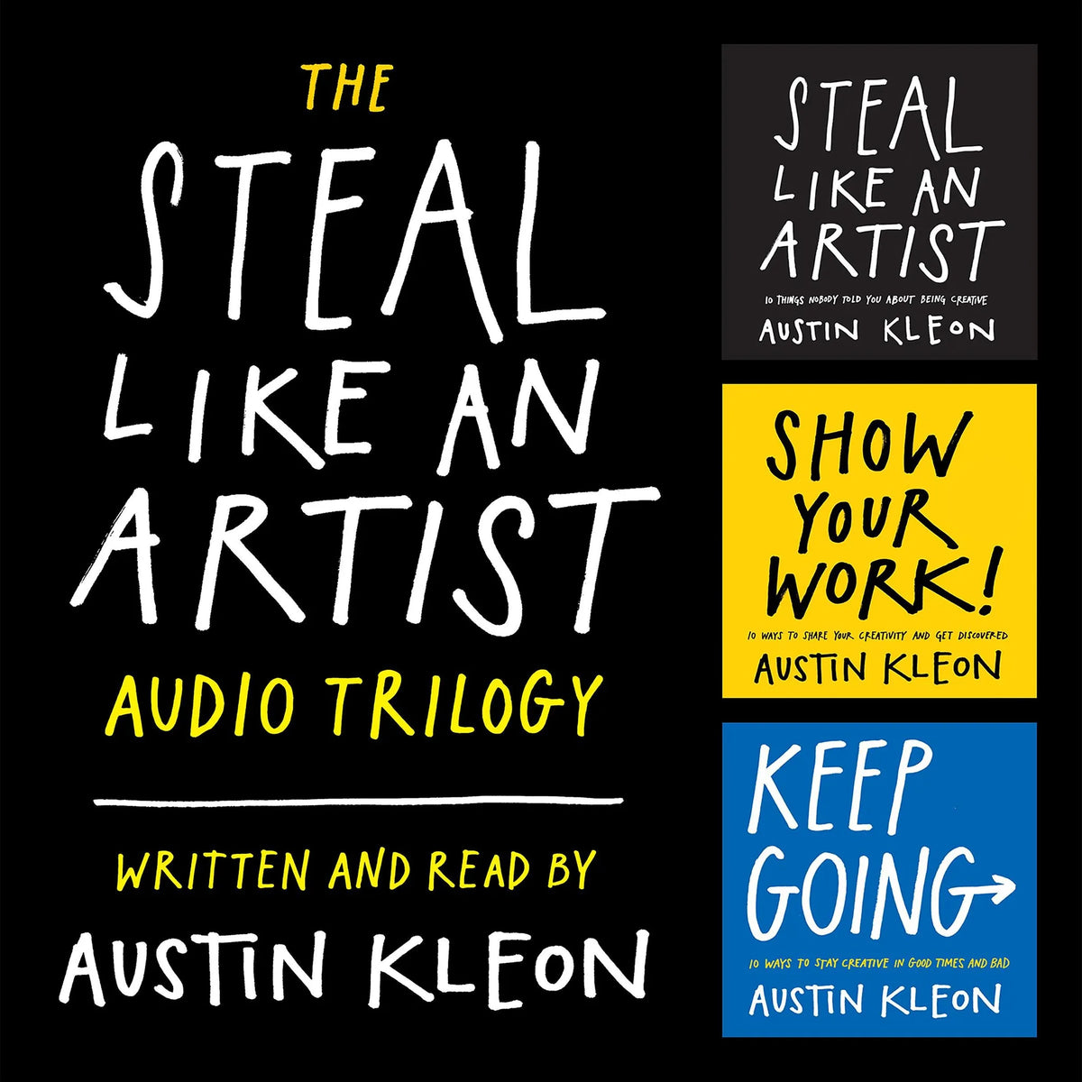 The Steal Like an Artist Audio Trilogy