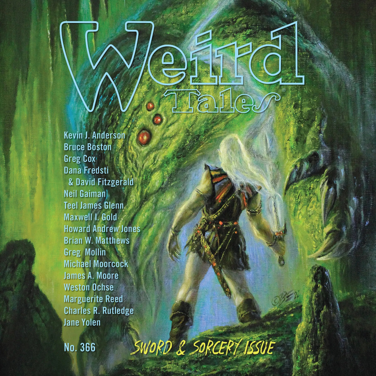 Weird Tales Magazine No. 366: Sword &amp; Sorcery Issue