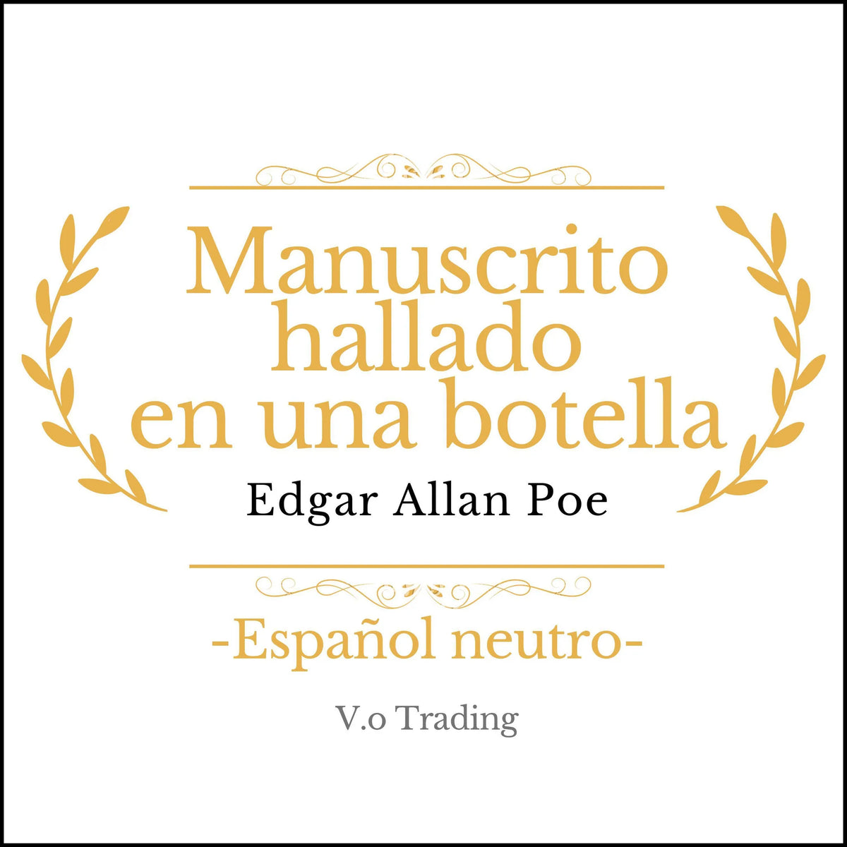 Manuscrito hallado en una botella