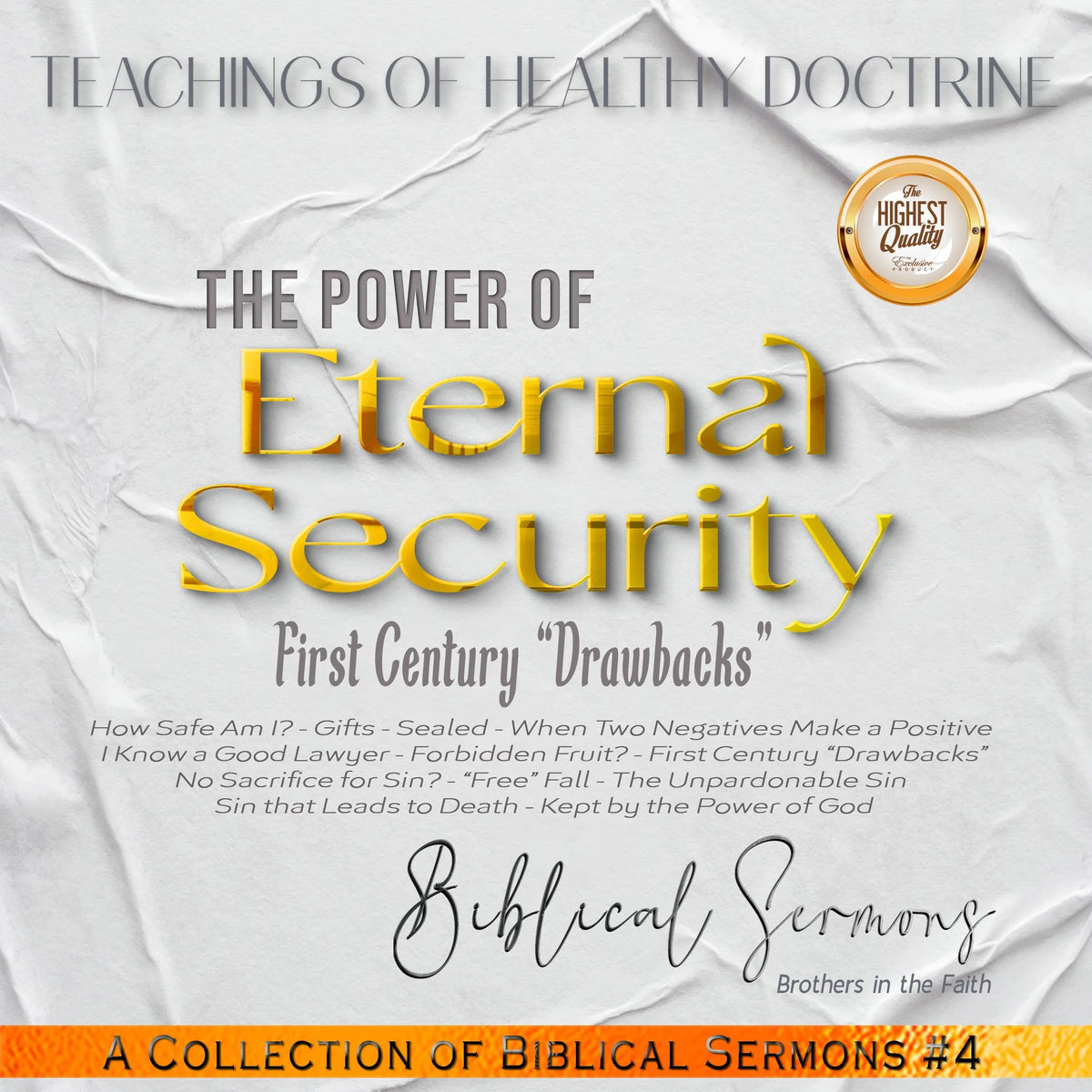 The Power of Eternal Security