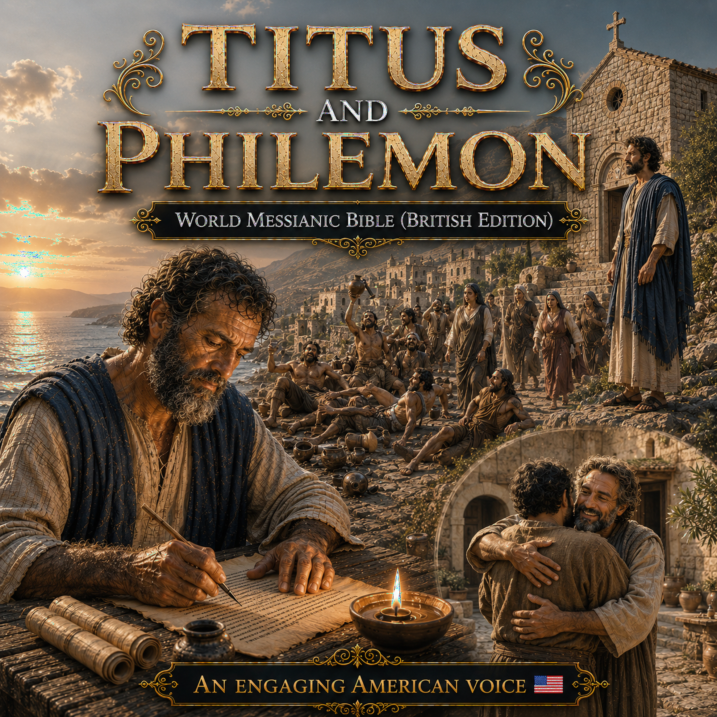 Titus and Philemon Audio Bible World Messianic Bible British Edition Hebrew Names New Testament Christian Messianic Jewish Audiobook