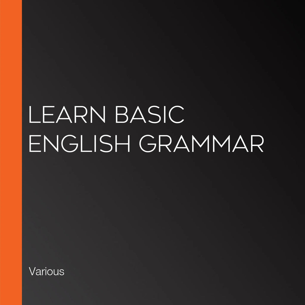 Learn Basic English Grammar