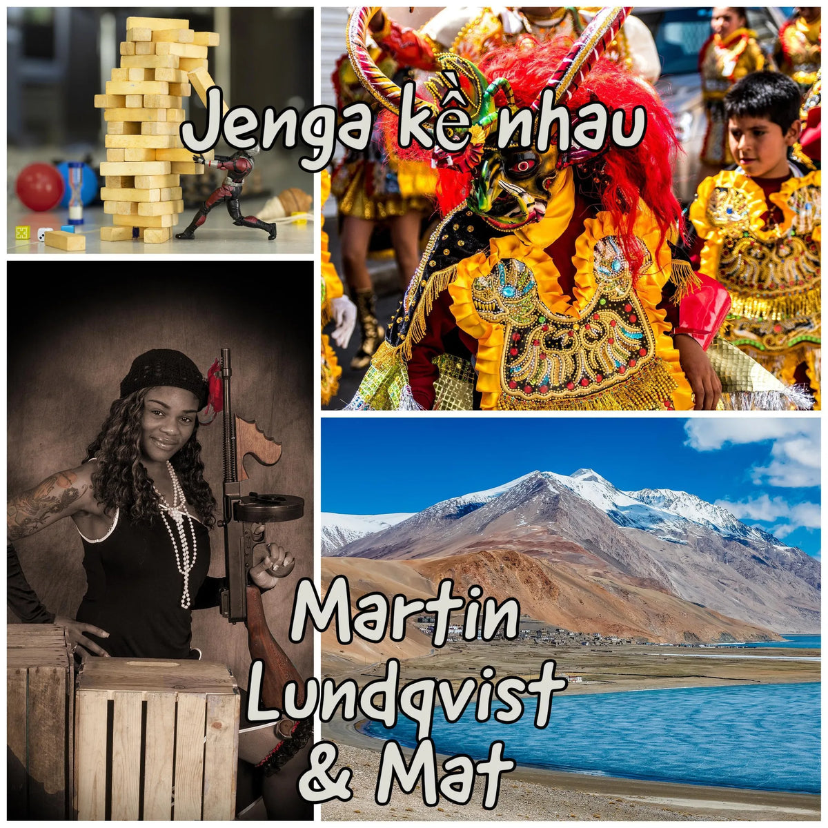 Jenga kề nhau