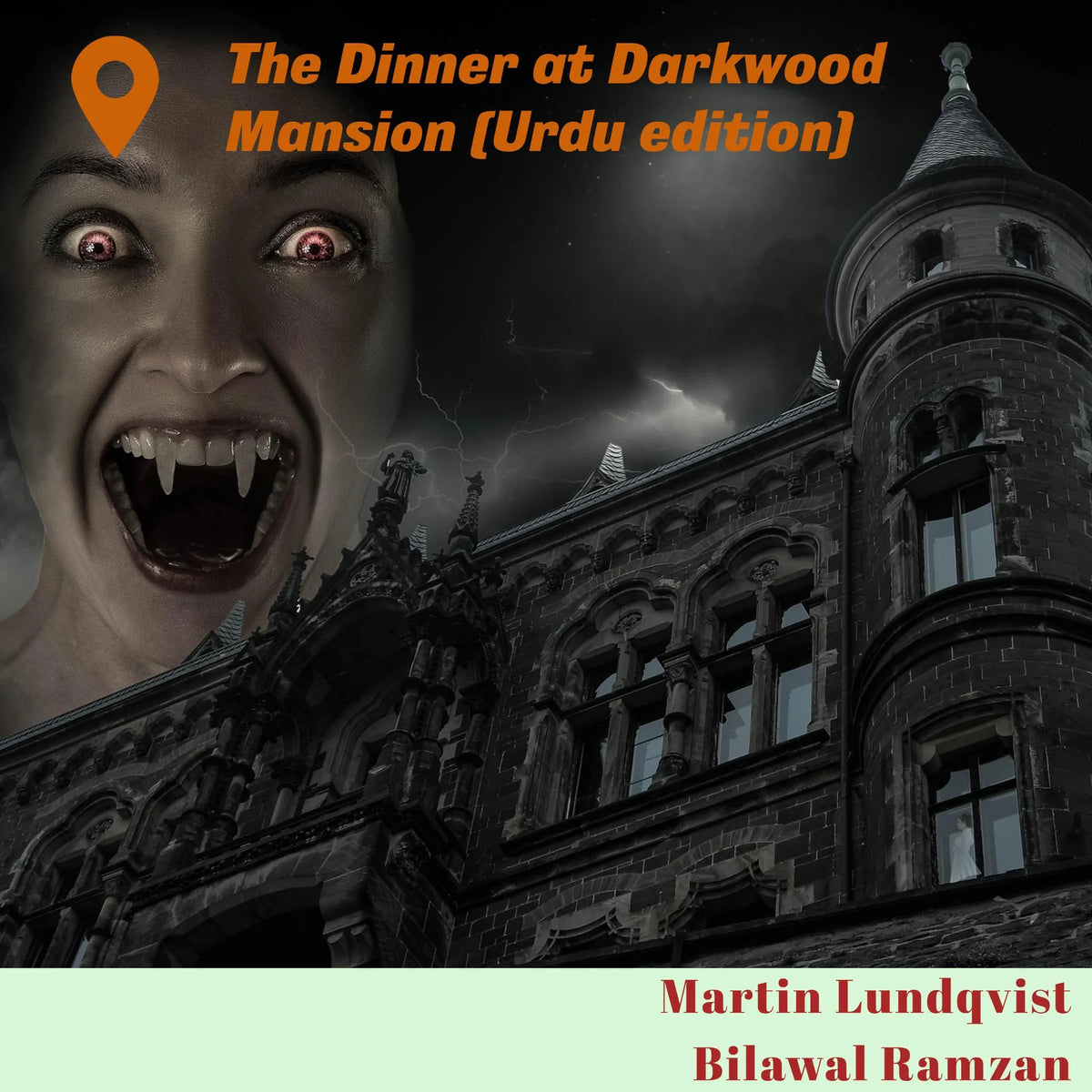 The Dinner at Darkwood Mansion (Urdu edition)