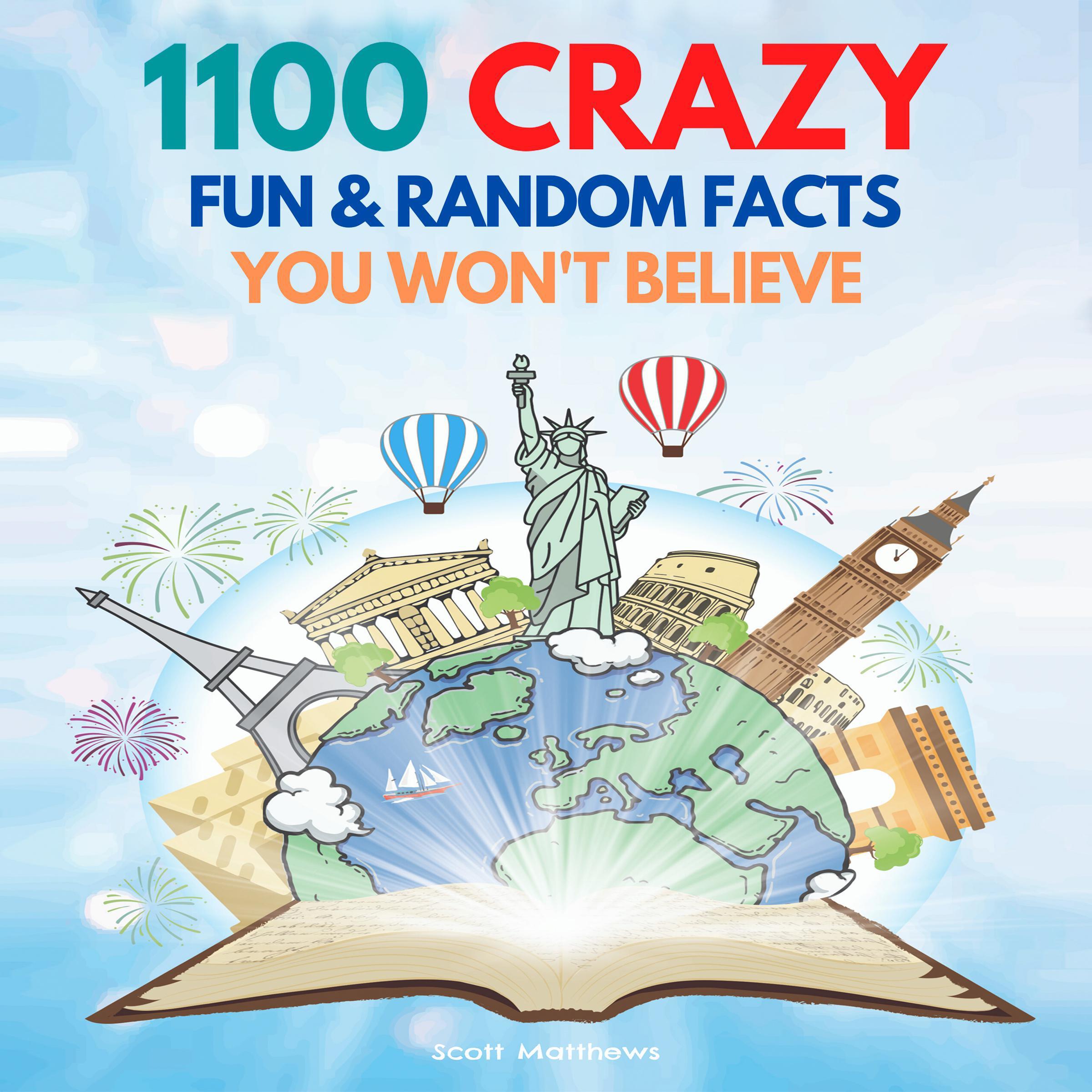 1100 Crazy Fun & Random Facts You Won't Believe - The Knowledge Encyclopedia To Win Trivia