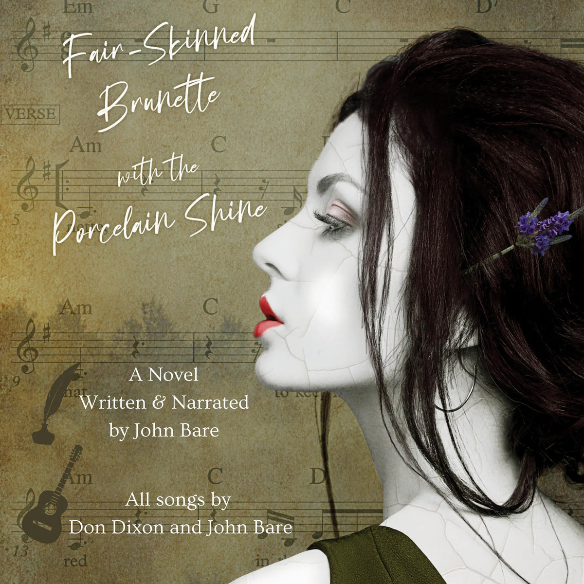 Fair-Skinned Brunette With The Porcelain Shine