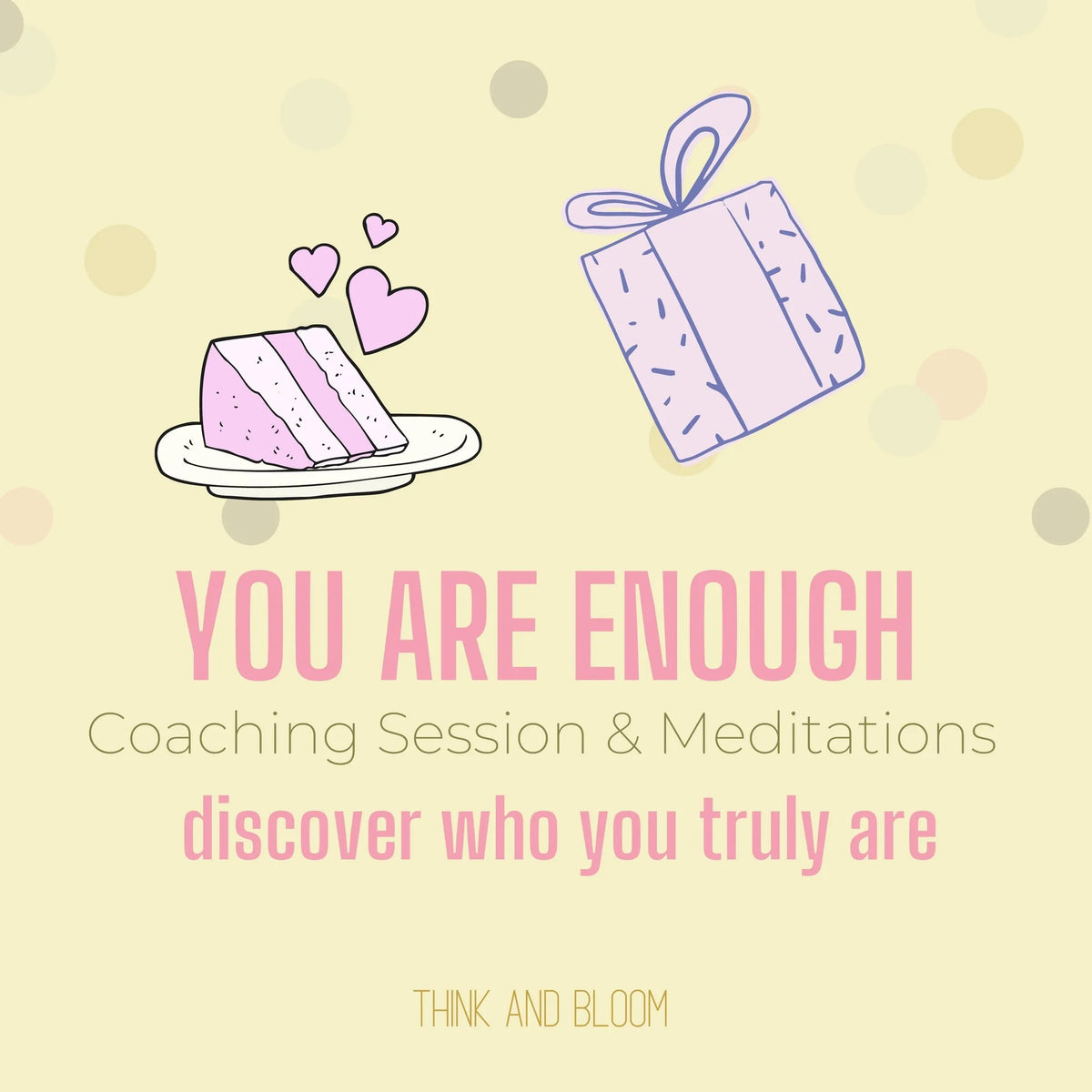 You Are Enough Coaching Session & Meditations Discover who you truly are
