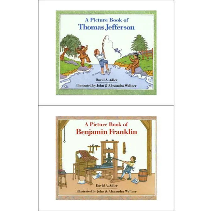 'A Book of Thomas Jefferson' and 'A Book of Benjamin Franklin'