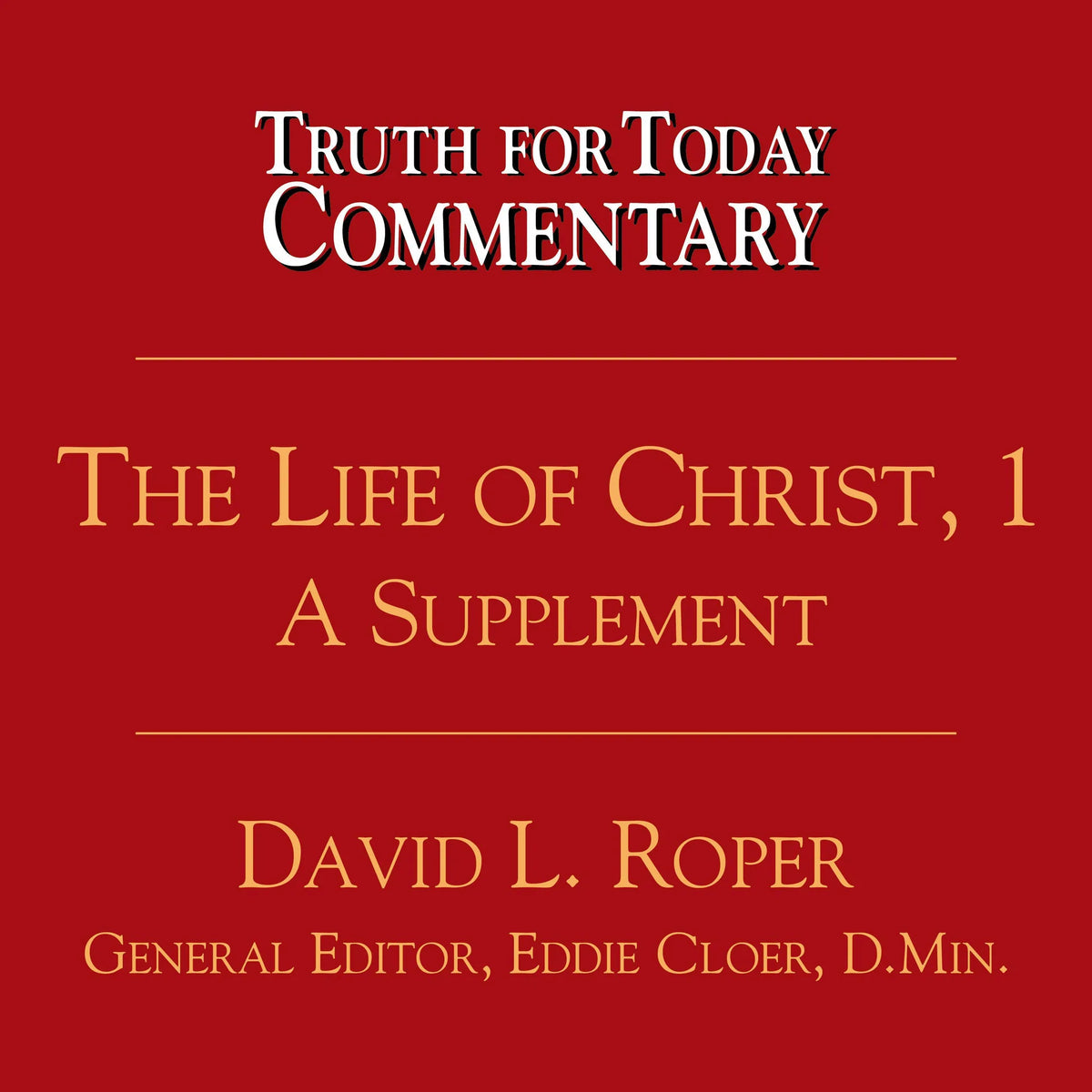 The Life of Christ, 1