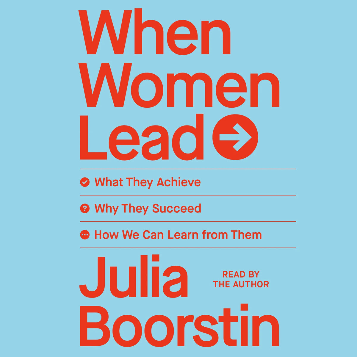When Women Lead
