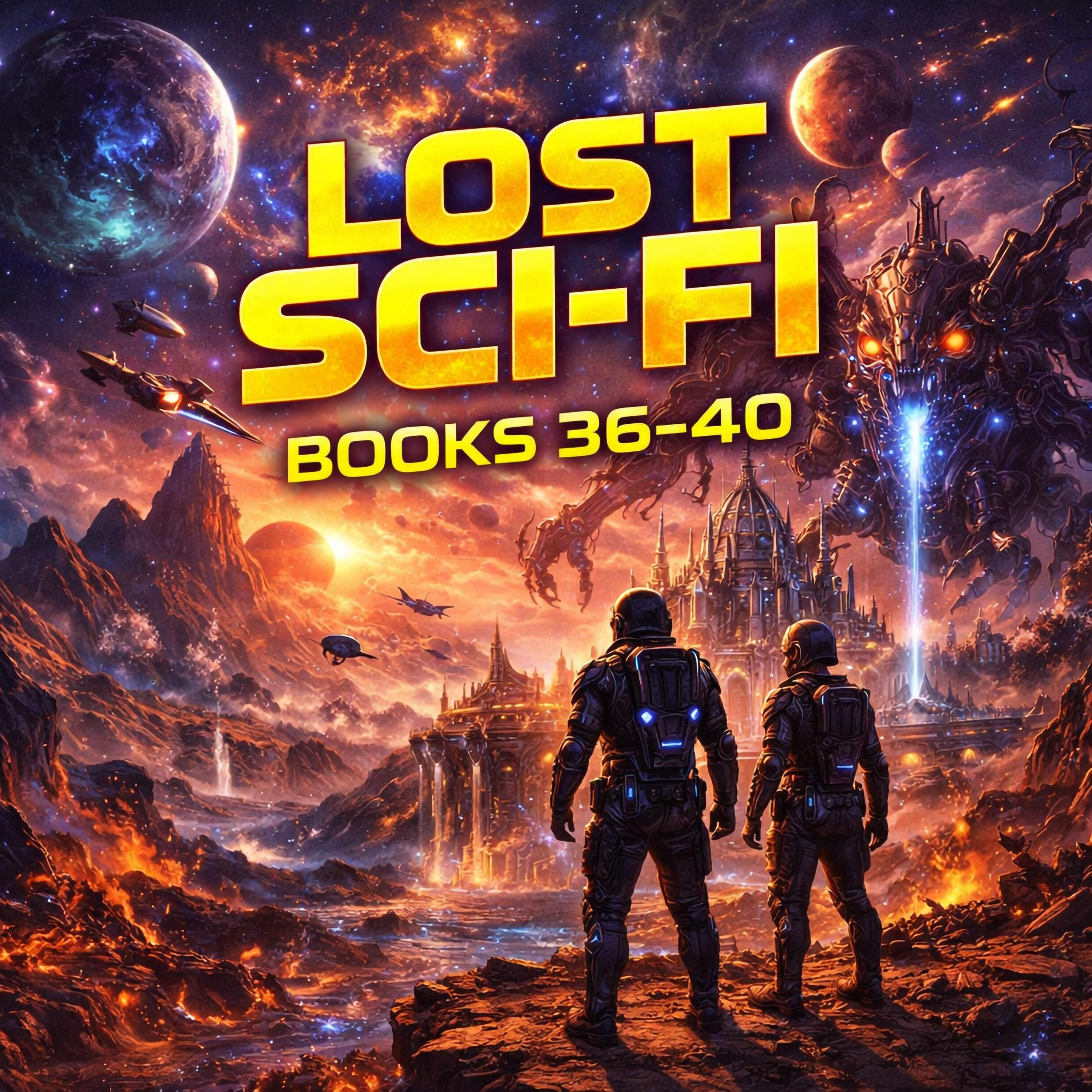Lost Sci-Fi Books 36 thru 40