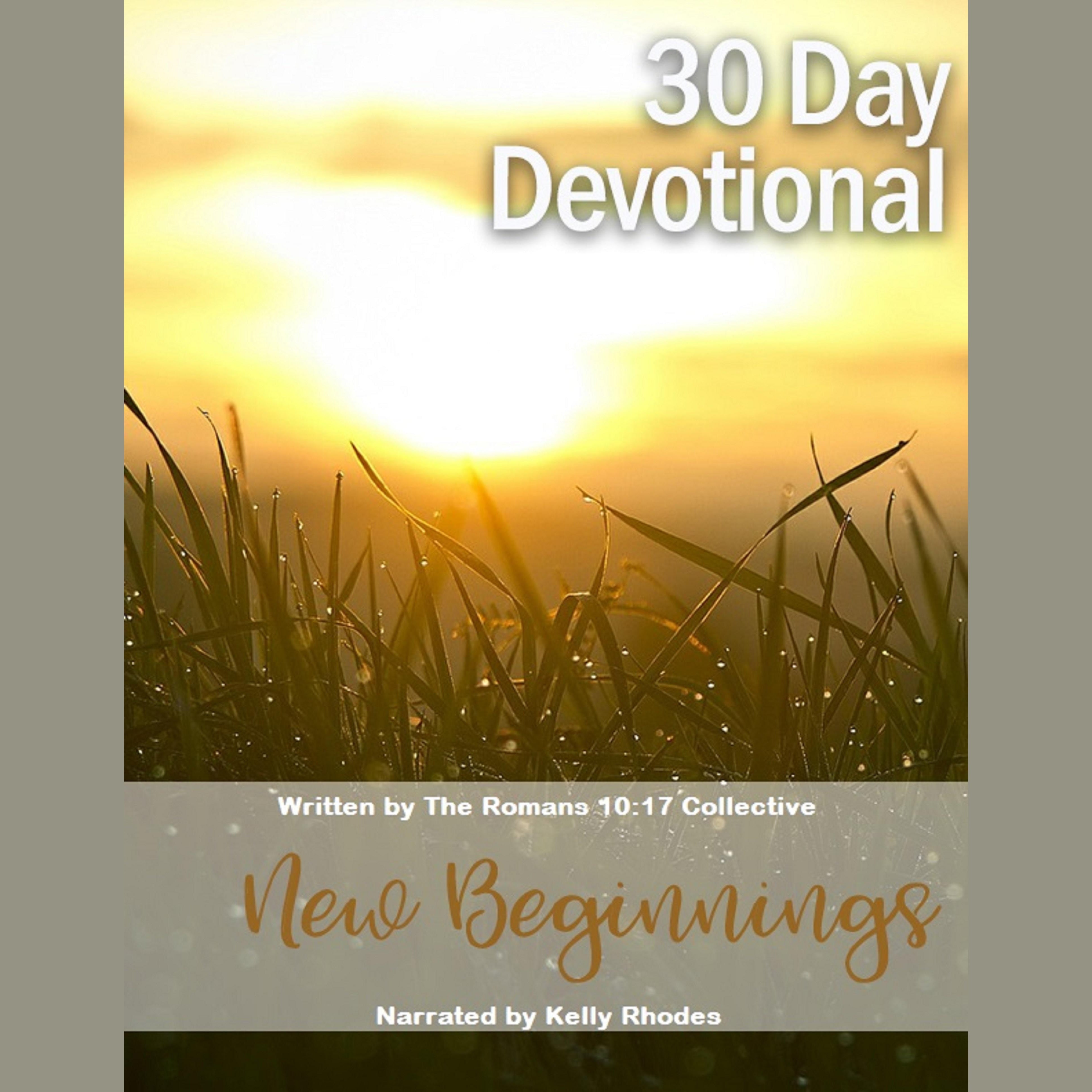 30 Day Devotional on New Beginnings