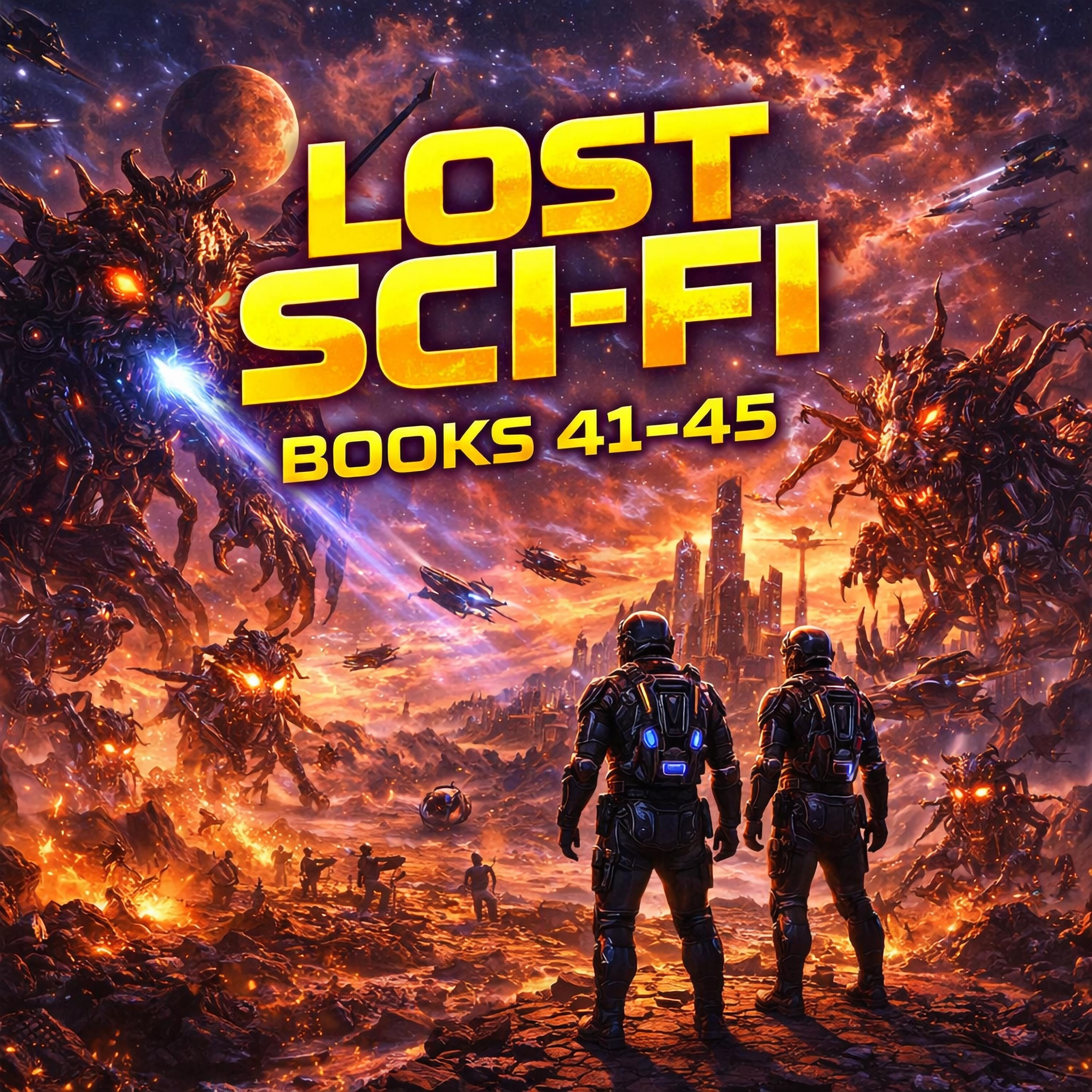 Lost Sci-Fi Books 41 thru 45