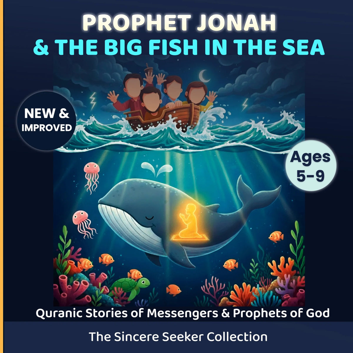 Prophet Yunus & the Big Fish in the Sea