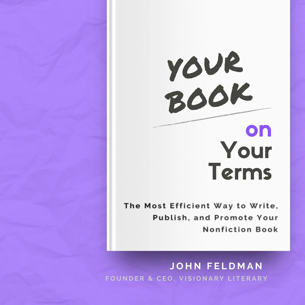 Your Book on Your Terms