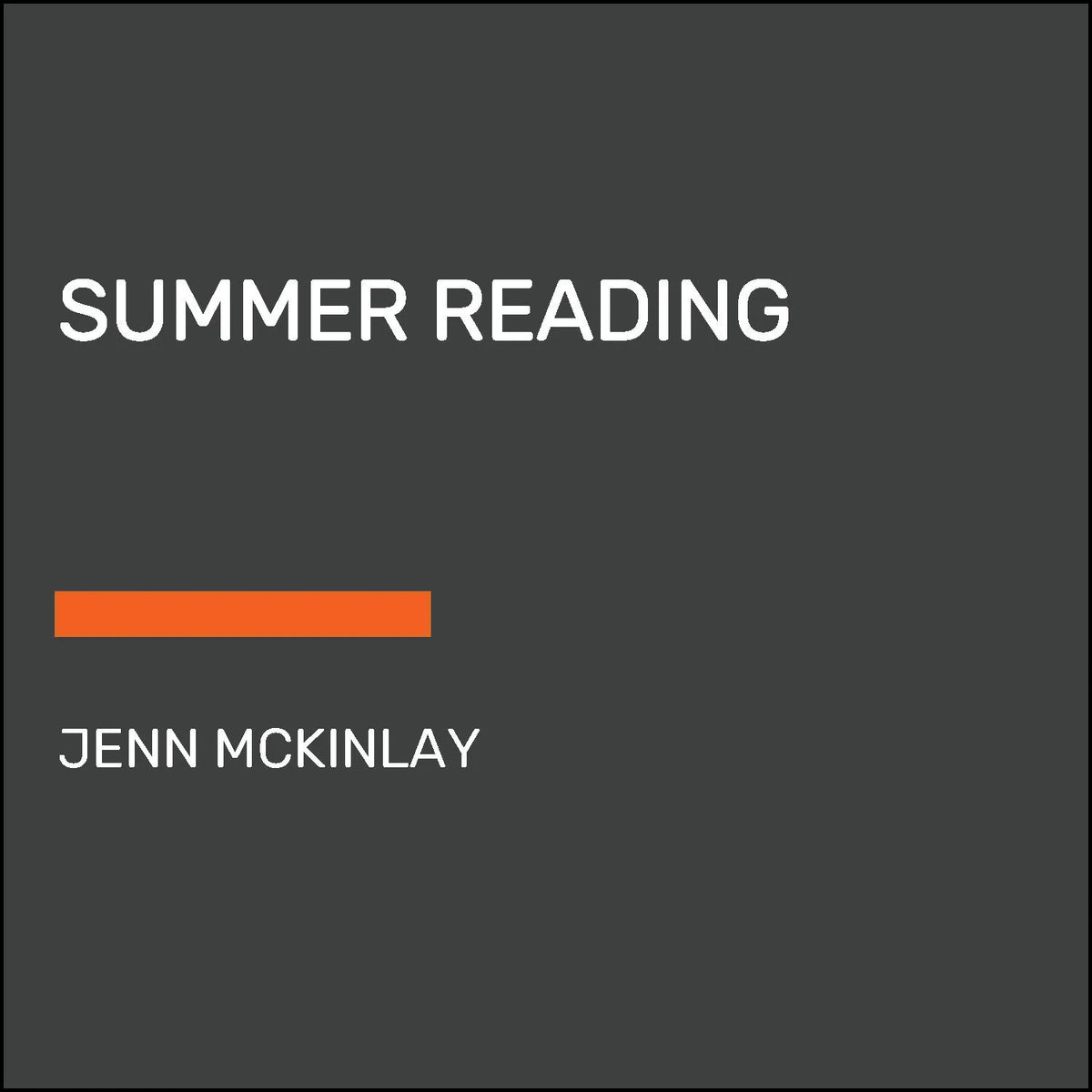 Summer Reading
