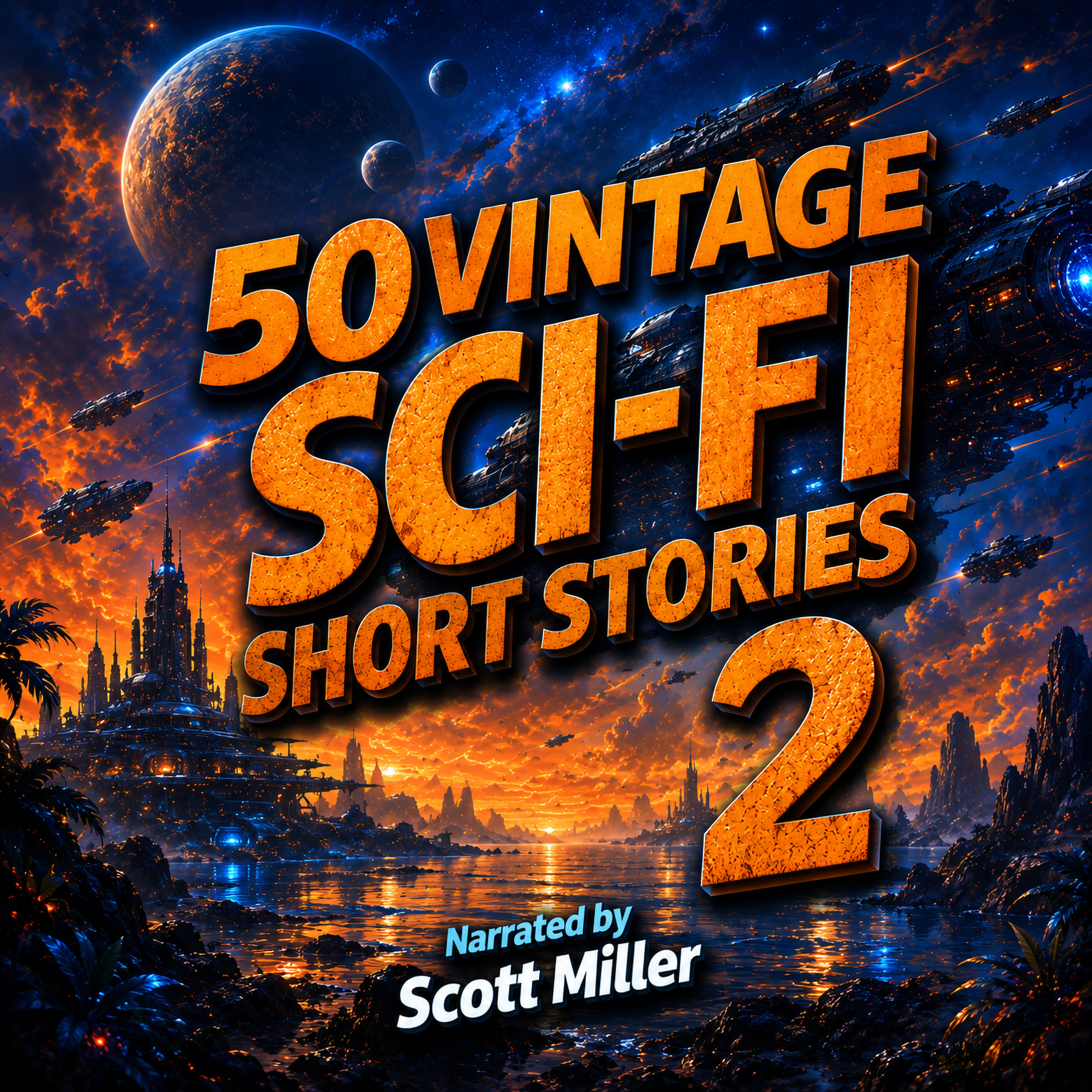 50 Vintage Sci-Fi Short Stories 2 - More than 29 hours of Vintage Science Fiction