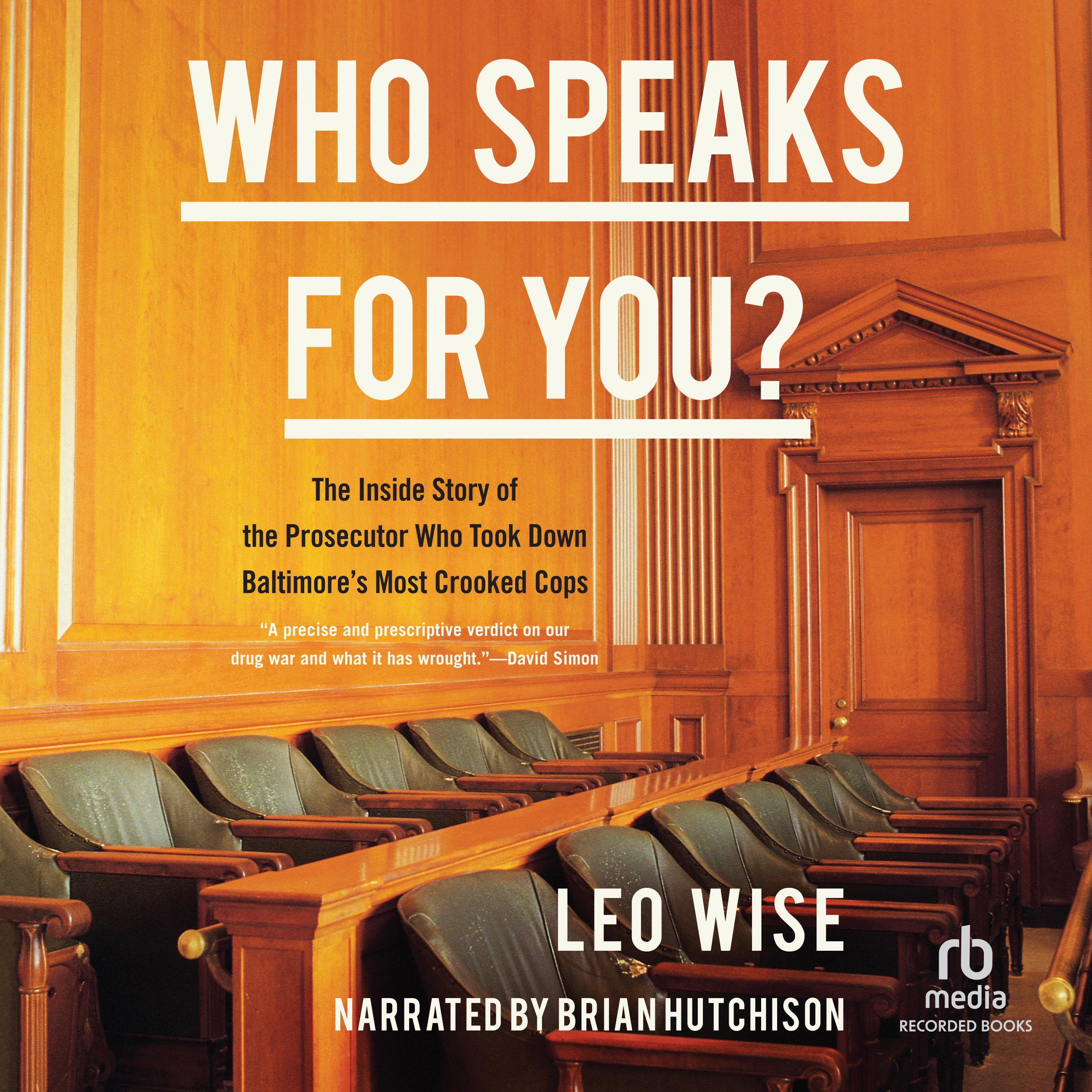 Who Speaks for You