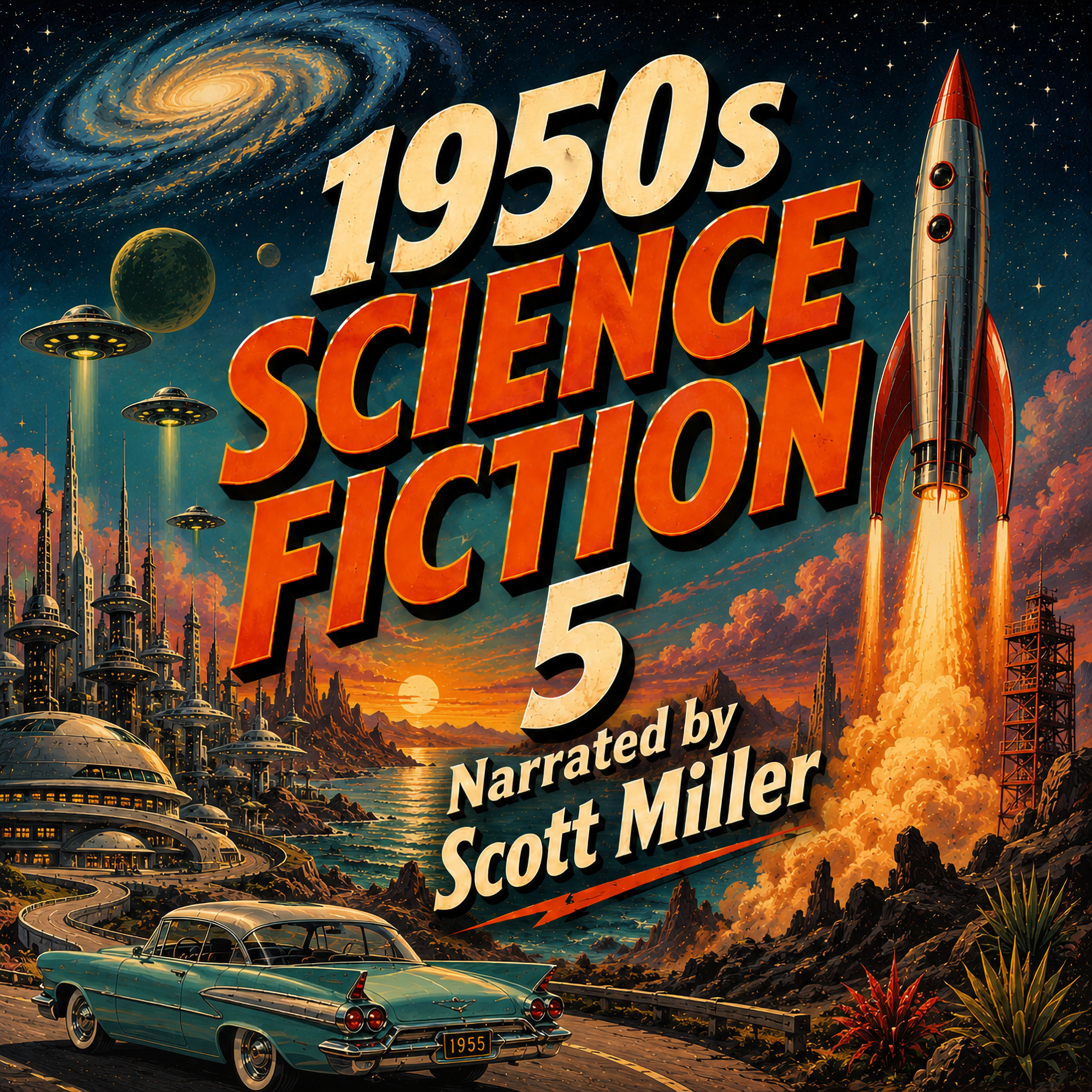 1950s Science Fiction 5 - 19 Science Fiction Short Stories From the 1950s