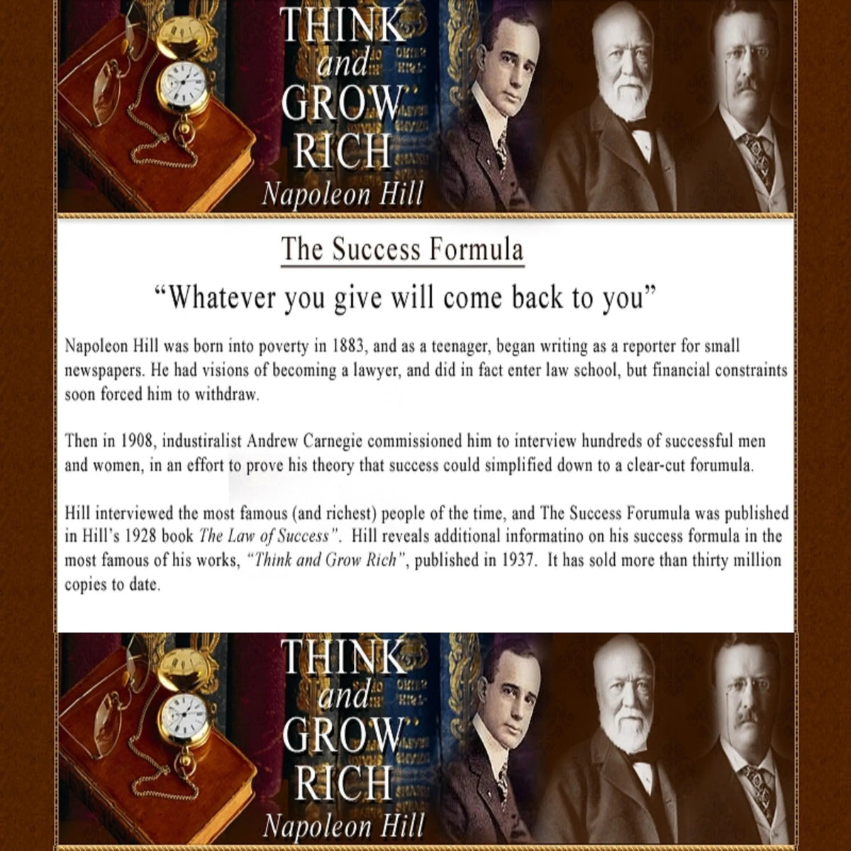 Think and Grow Rich