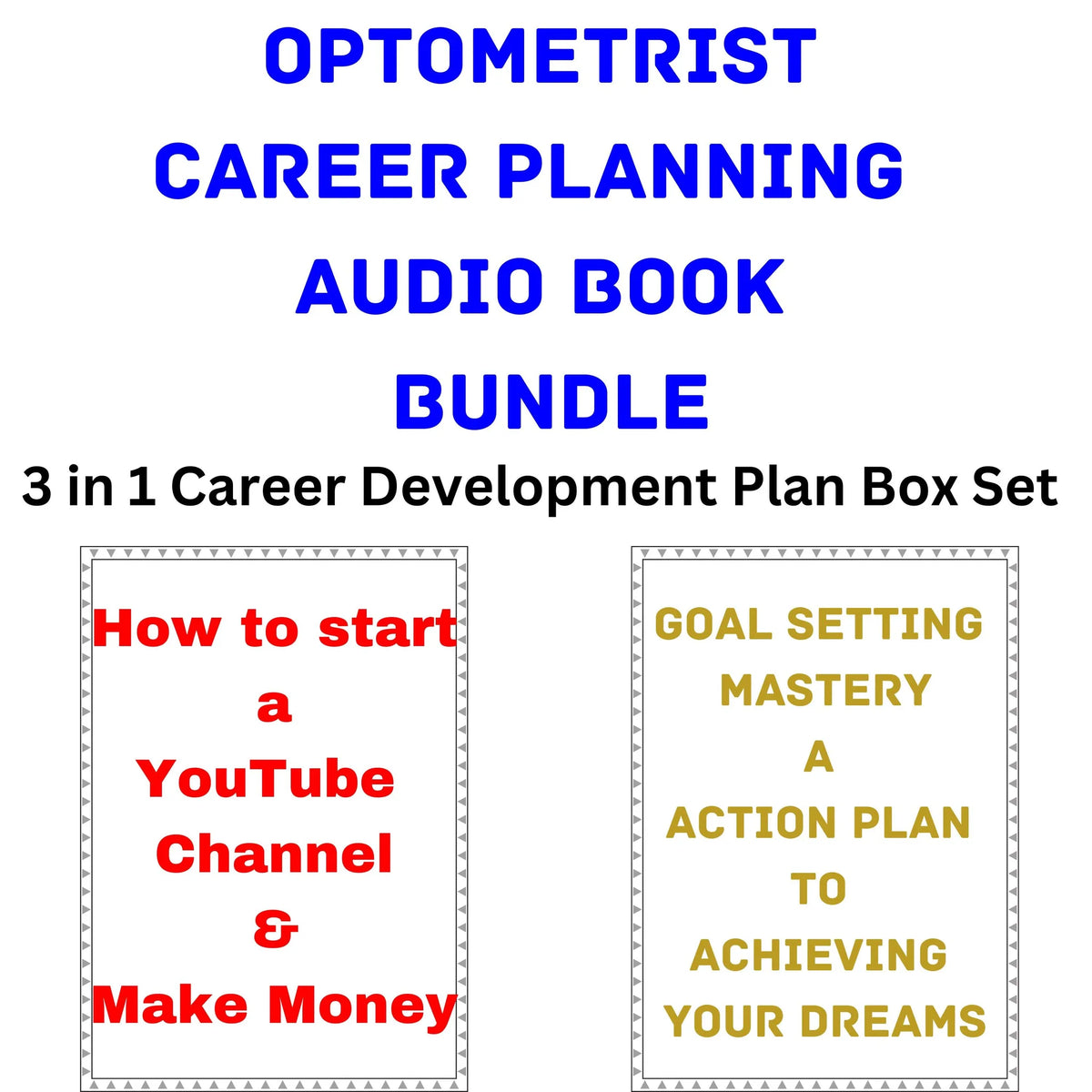 Optometrist Career Planning Audio Book Bundle