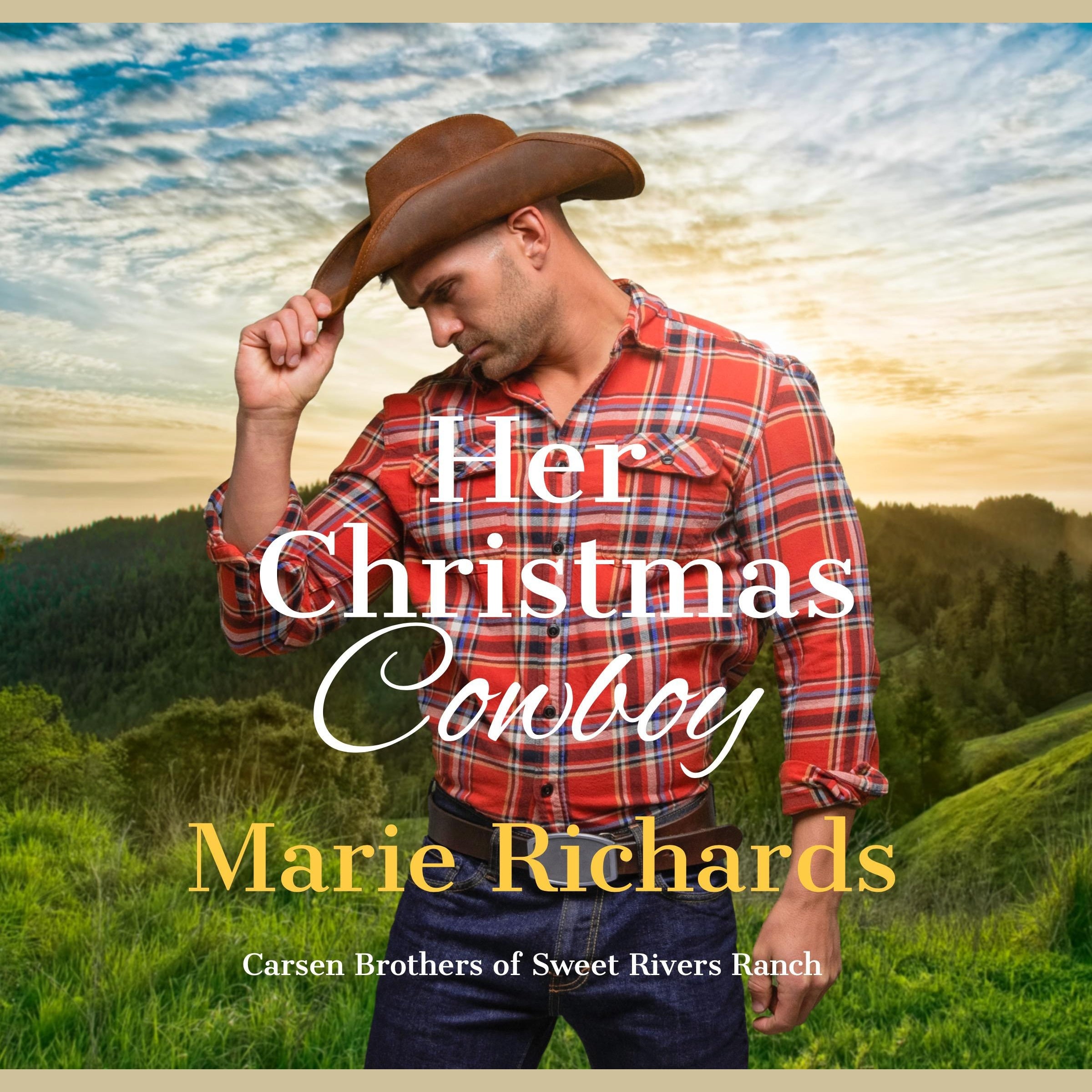 Her Christmas Cowboy - A Sweet Clean Marriage of Convenience Western Romance