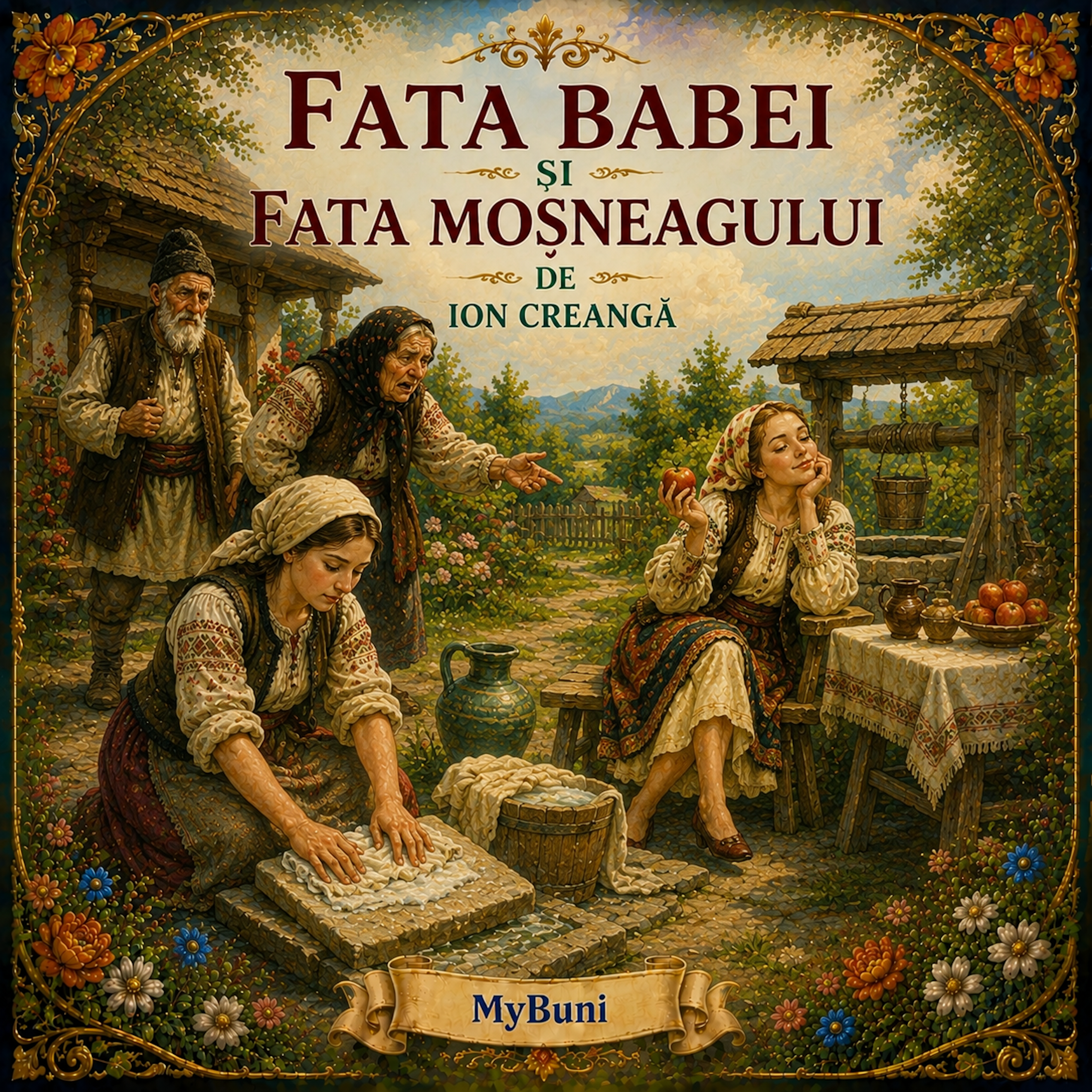 Fata babei si fata mosneagului