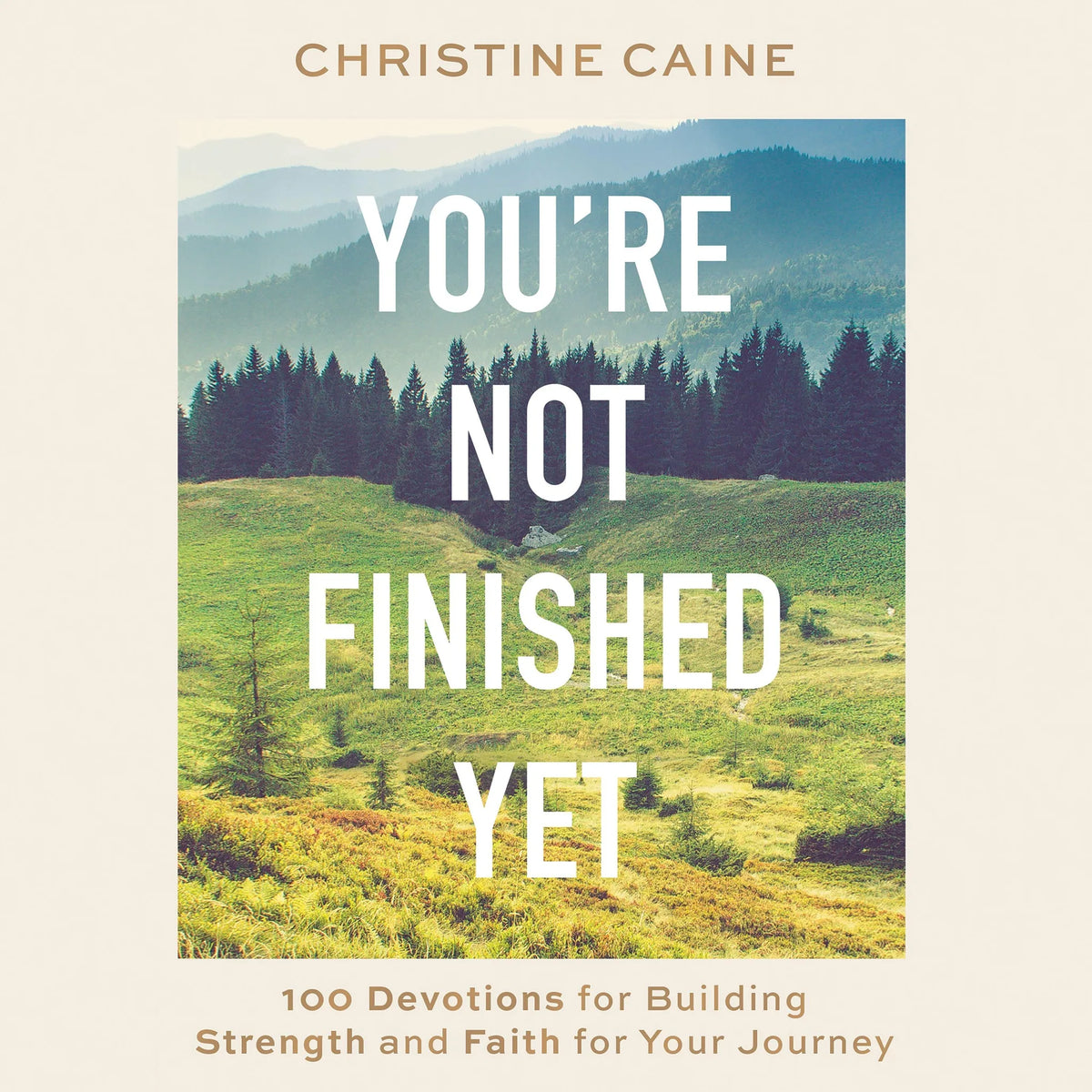 You're Not Finished Yet