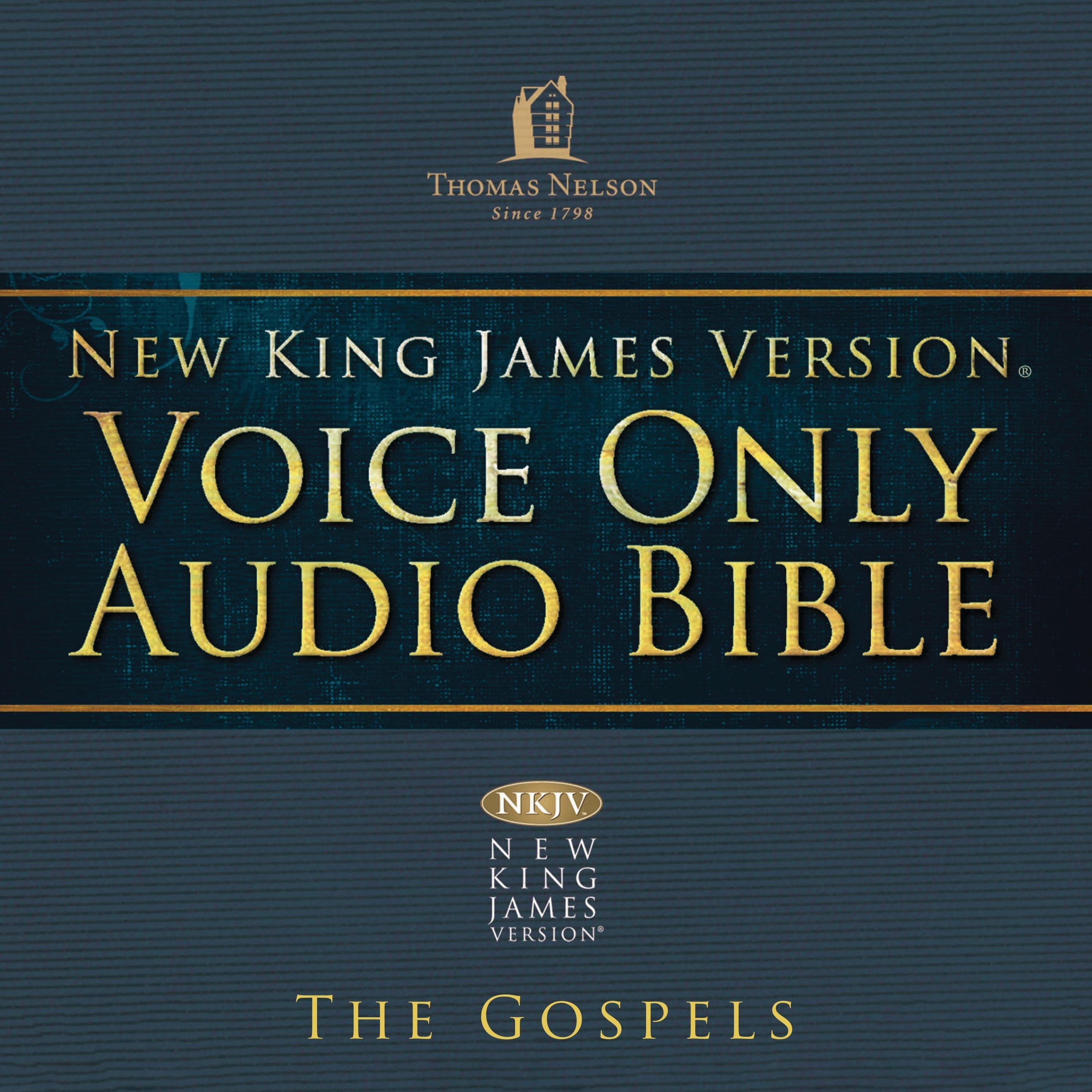 Voice Only Audio Bible - New King James Version, NKJV: The Gospels
