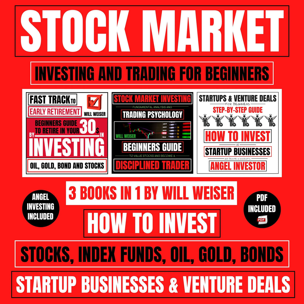 Stock Market Investing And Trading For Beginners 3 Books In 1