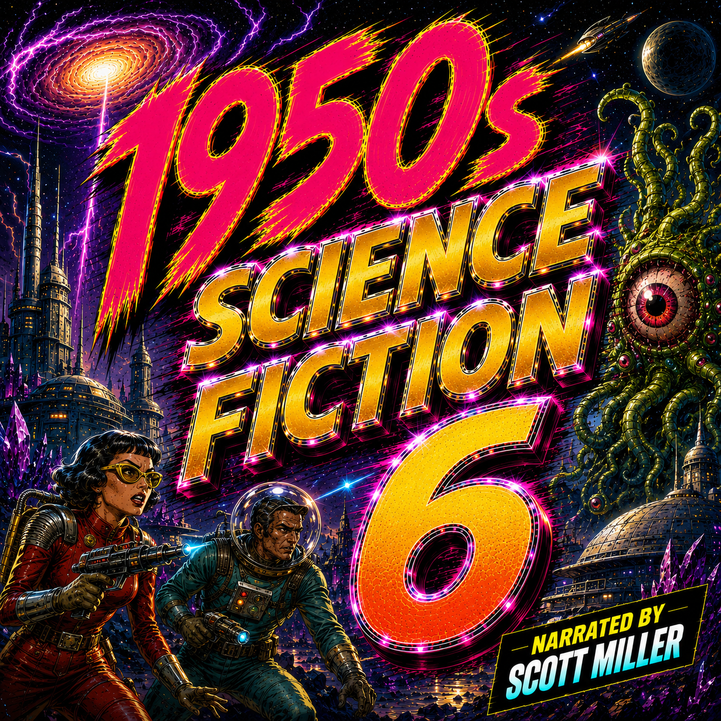 1950s Science Fiction 6 - 28 Science Fiction Short Stories From the 1950s