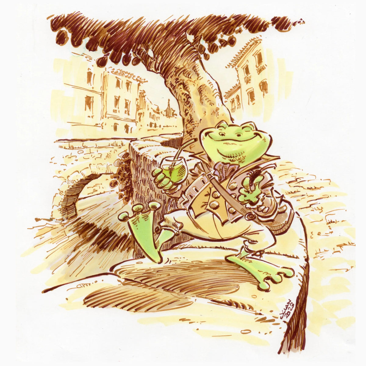 The Enchanted Burrow And The Missing Frog
