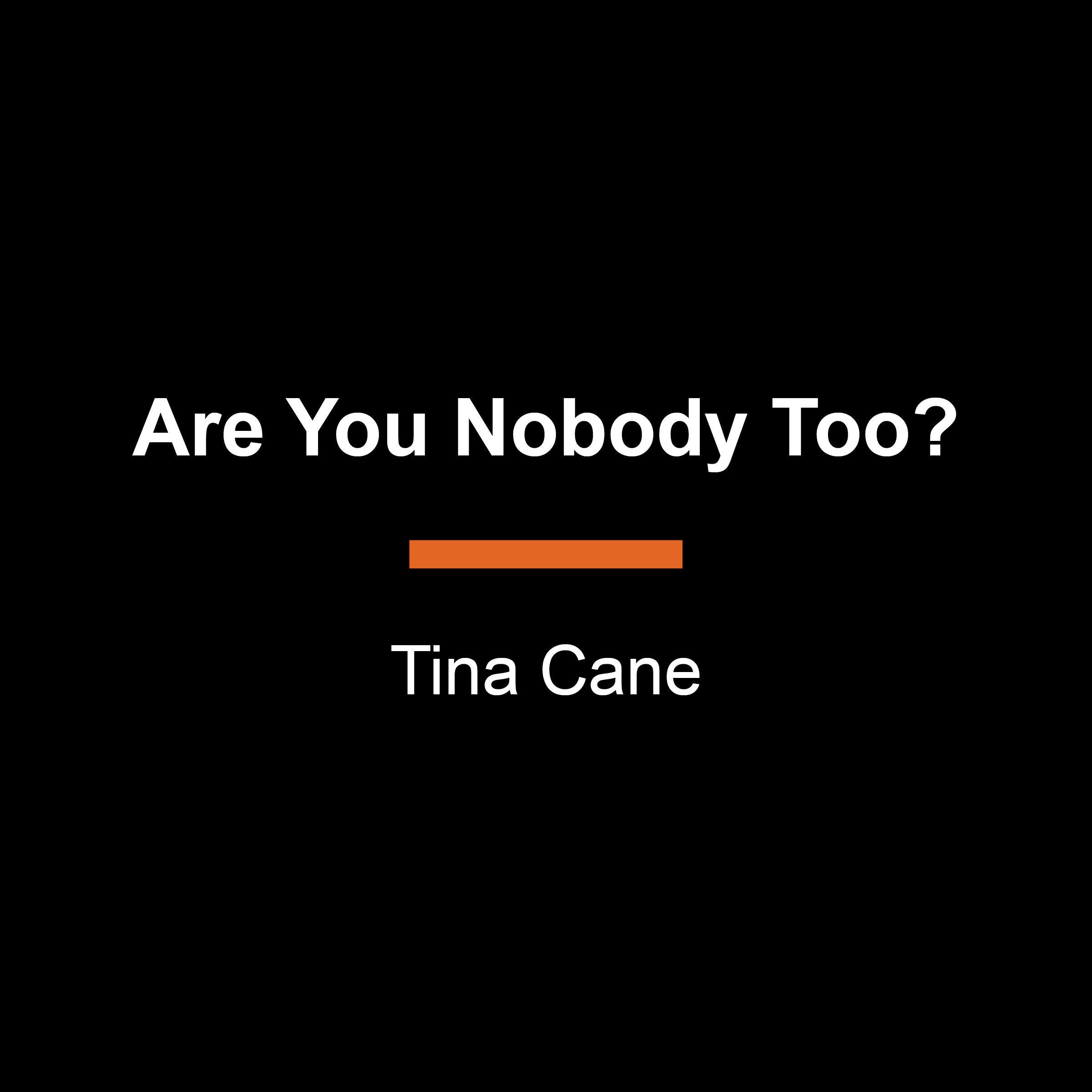Are You Nobody Too?