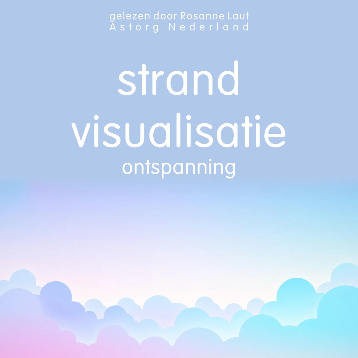 strandvisualisatie ontspanning