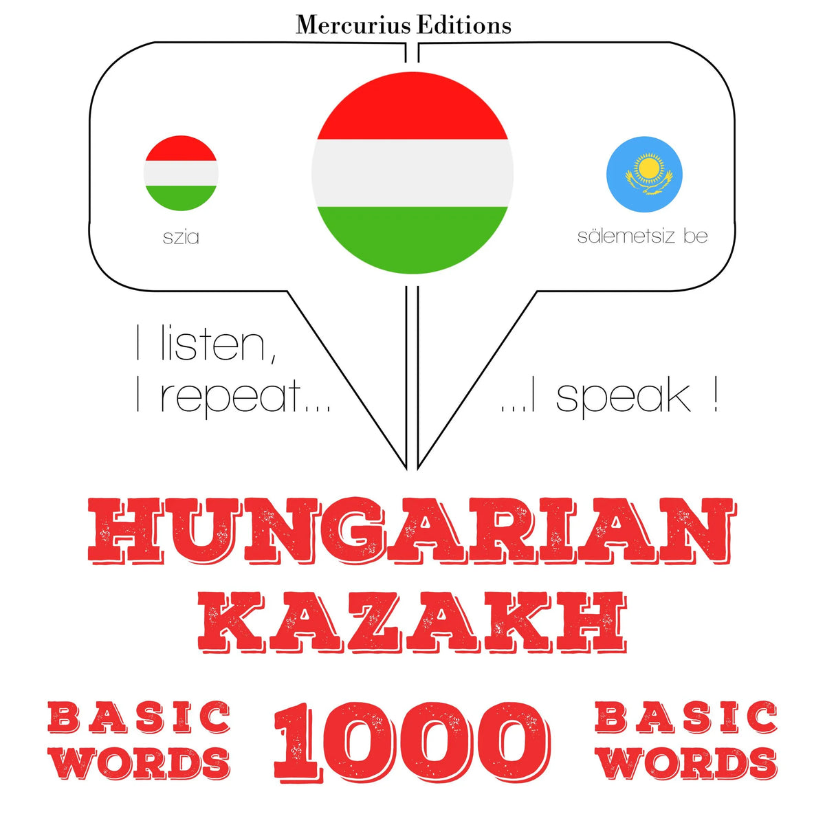 Magyar - kazah: 1000 alapszó