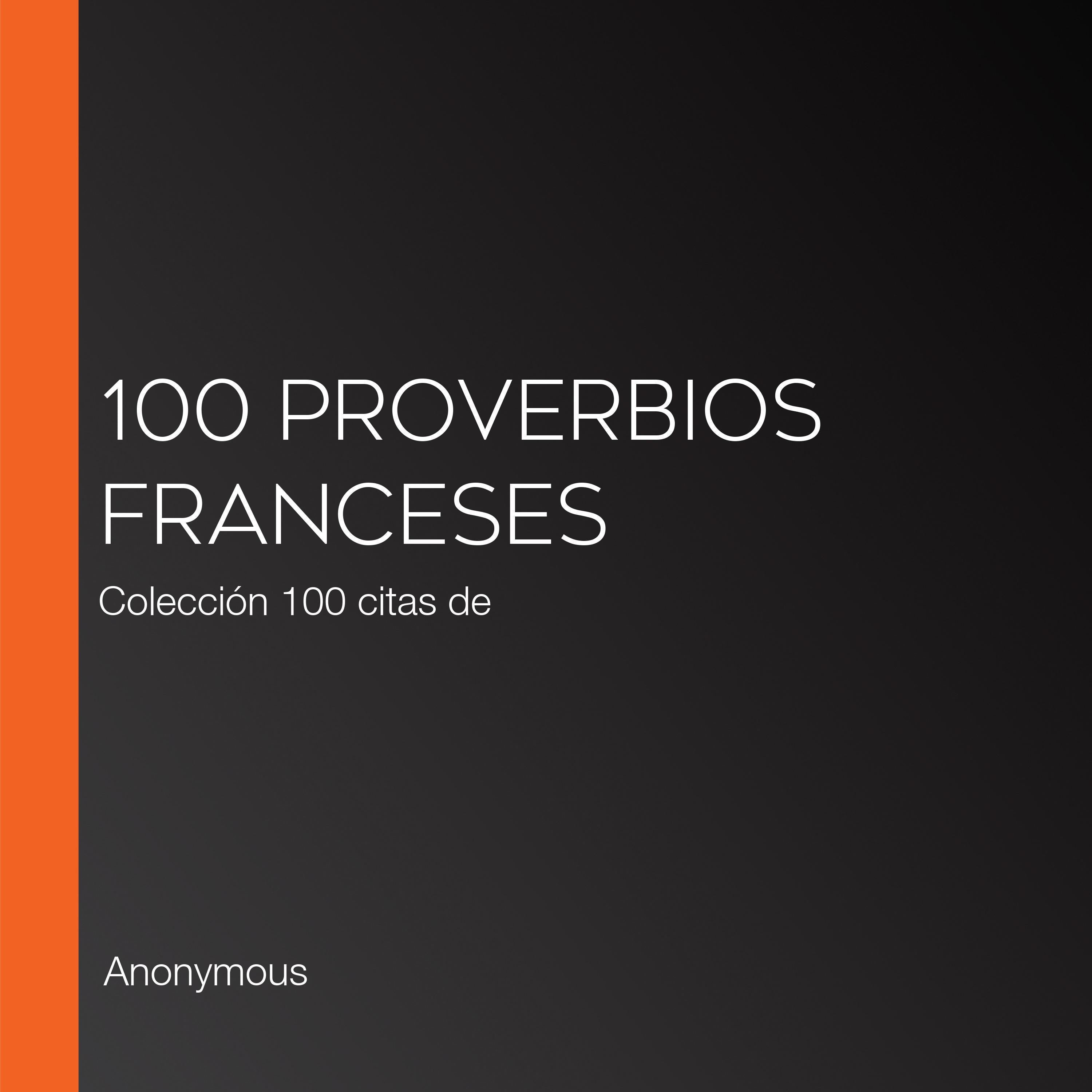100 Proverbios franceses