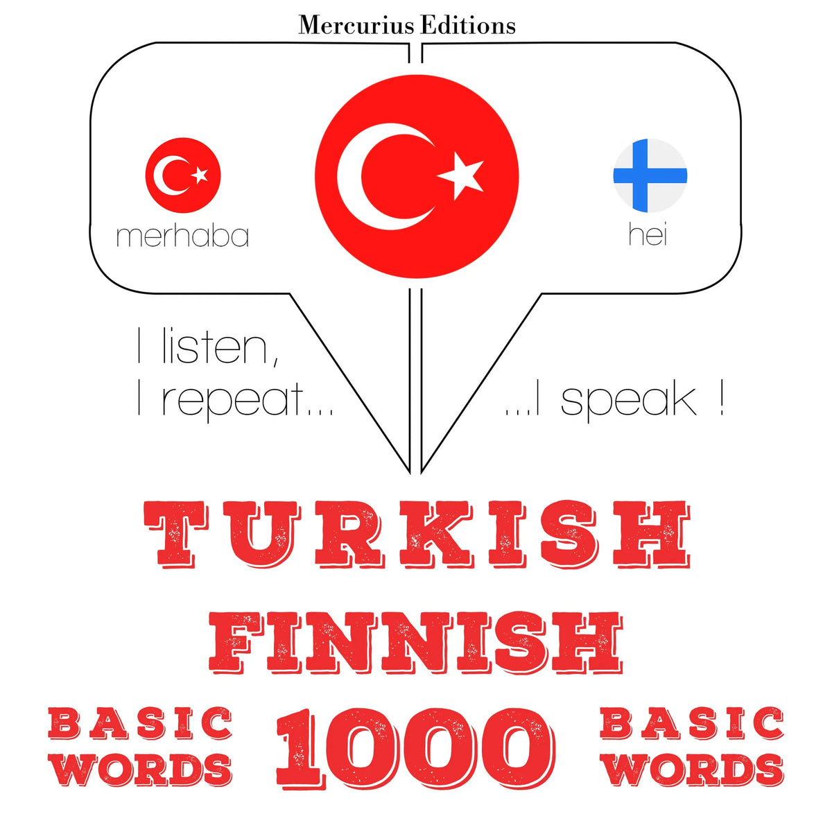 Türkçe - Fince: 1000 temel kelime