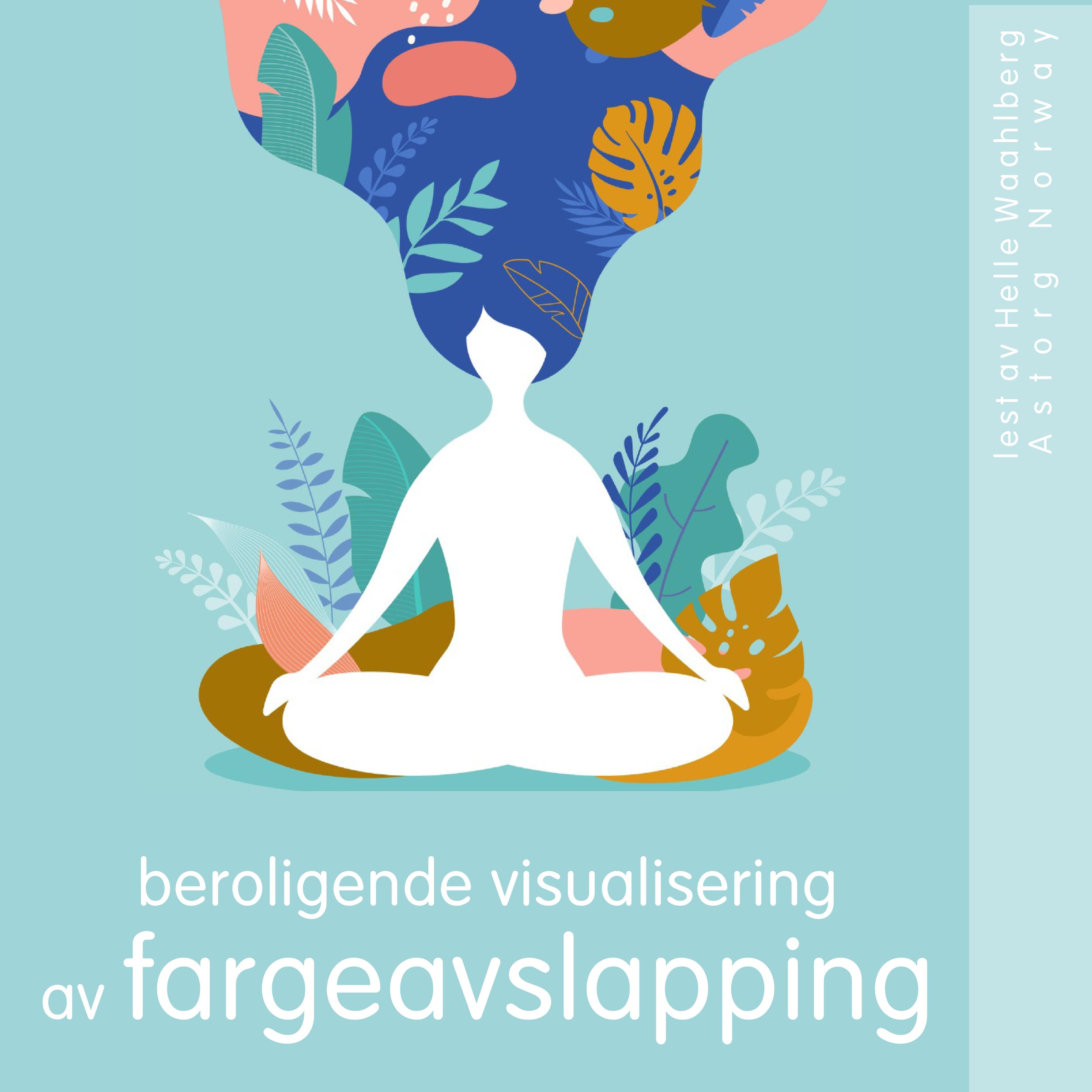 beroligende visualisering av fargeavslapping