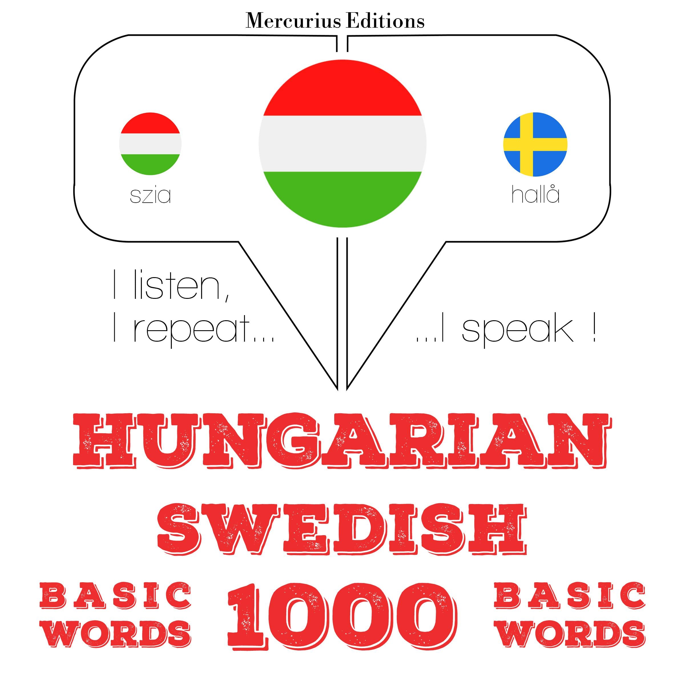 Magyar - svéd: 1000 alapszó