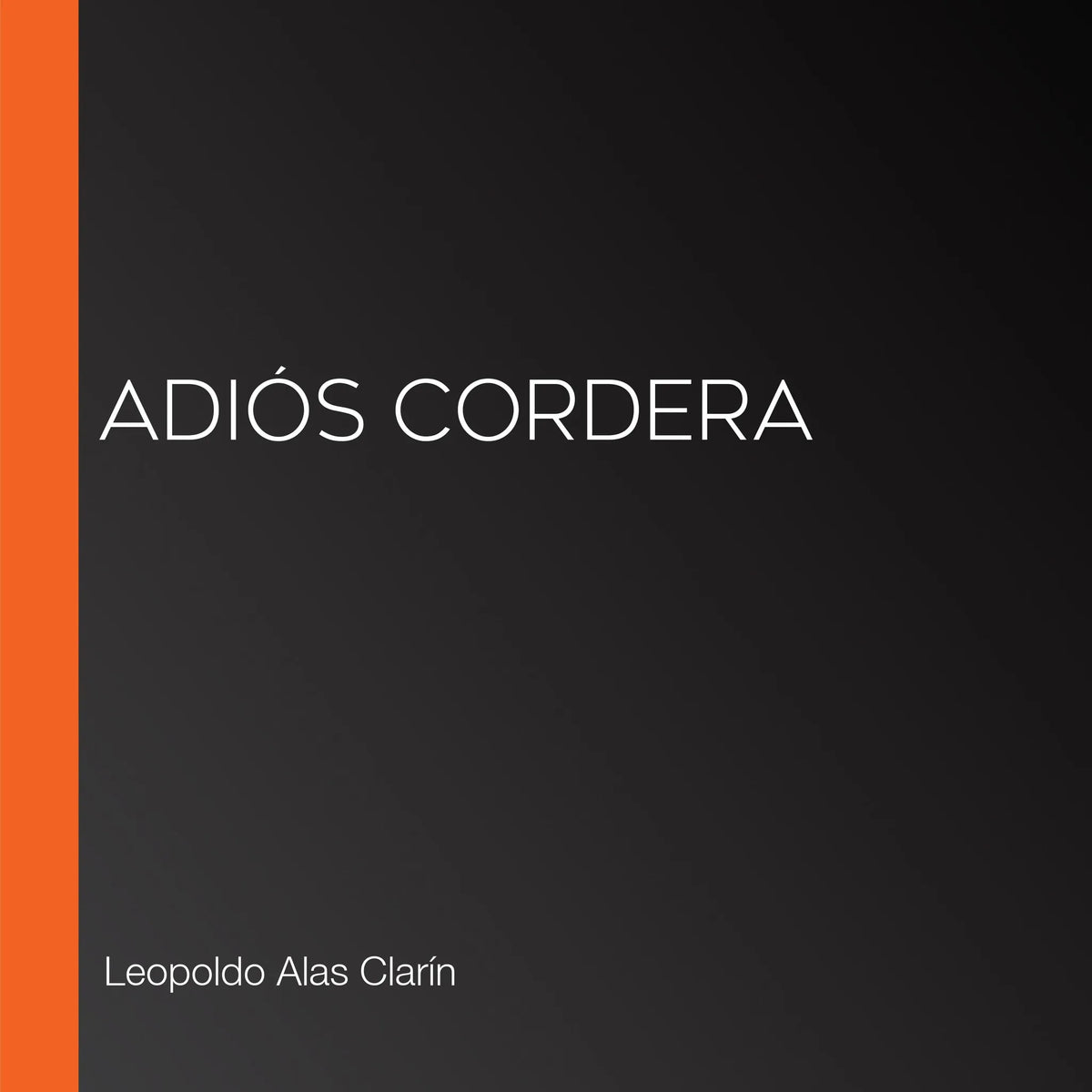 Adiós cordera