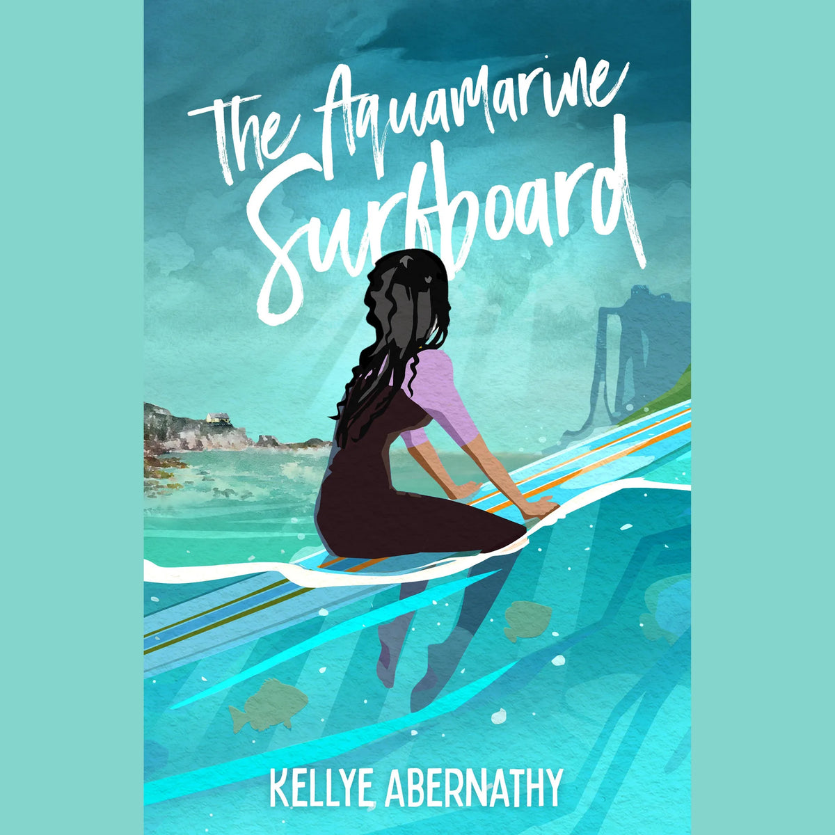 The Aquamarine Surfboard
