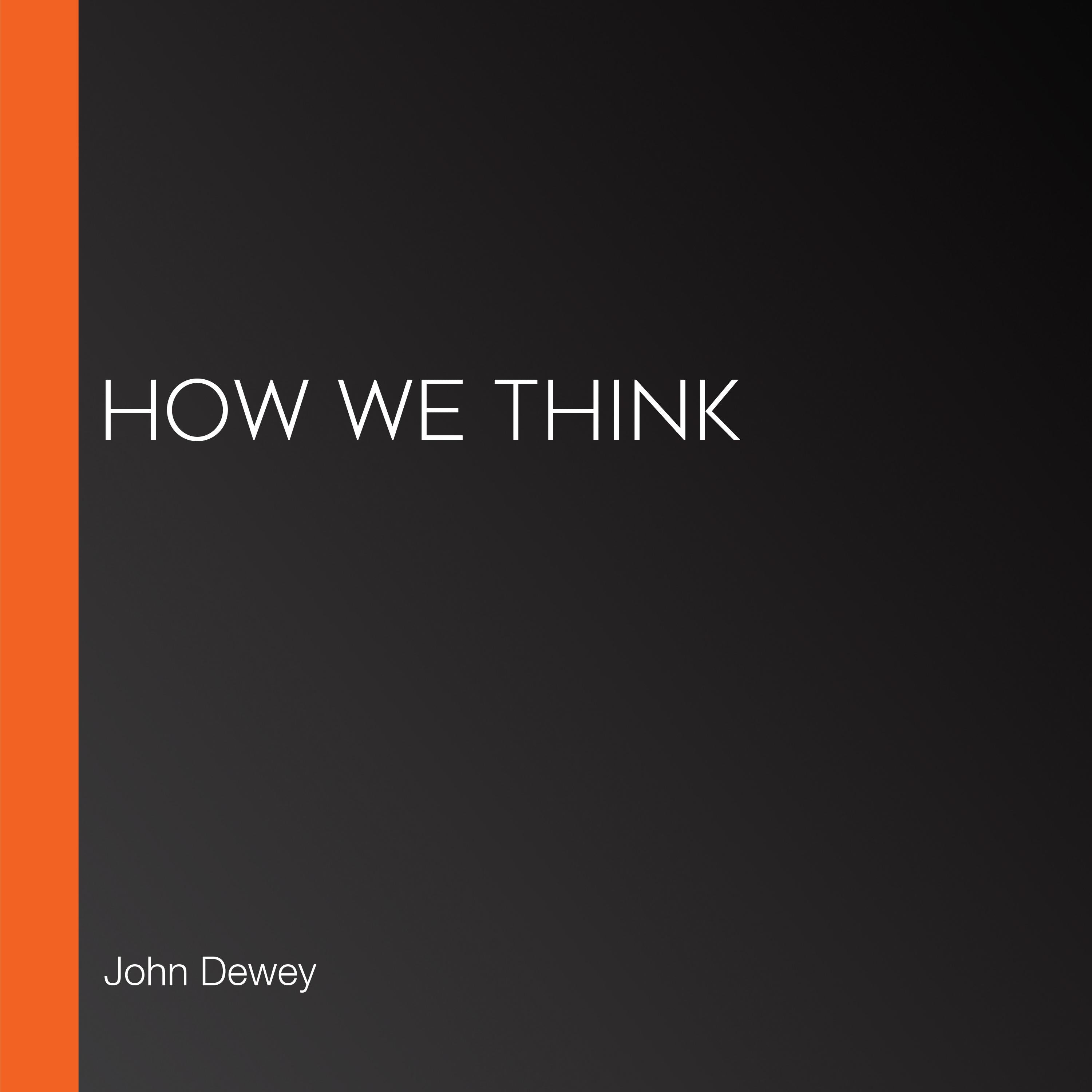 How We Think