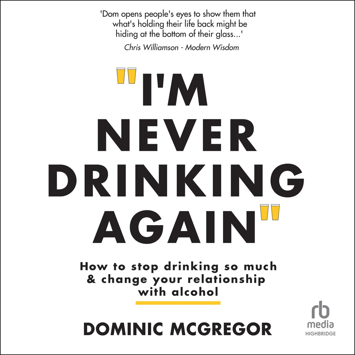 I'm Never Drinking Again